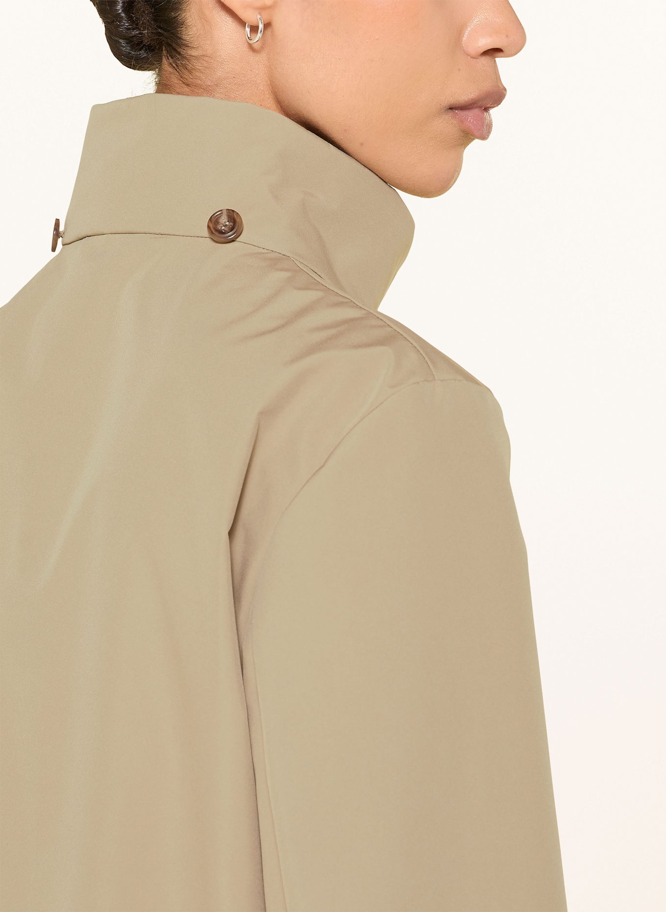 LUISA CERANO Bunda s odnímatelnou kapucí: KHAKI