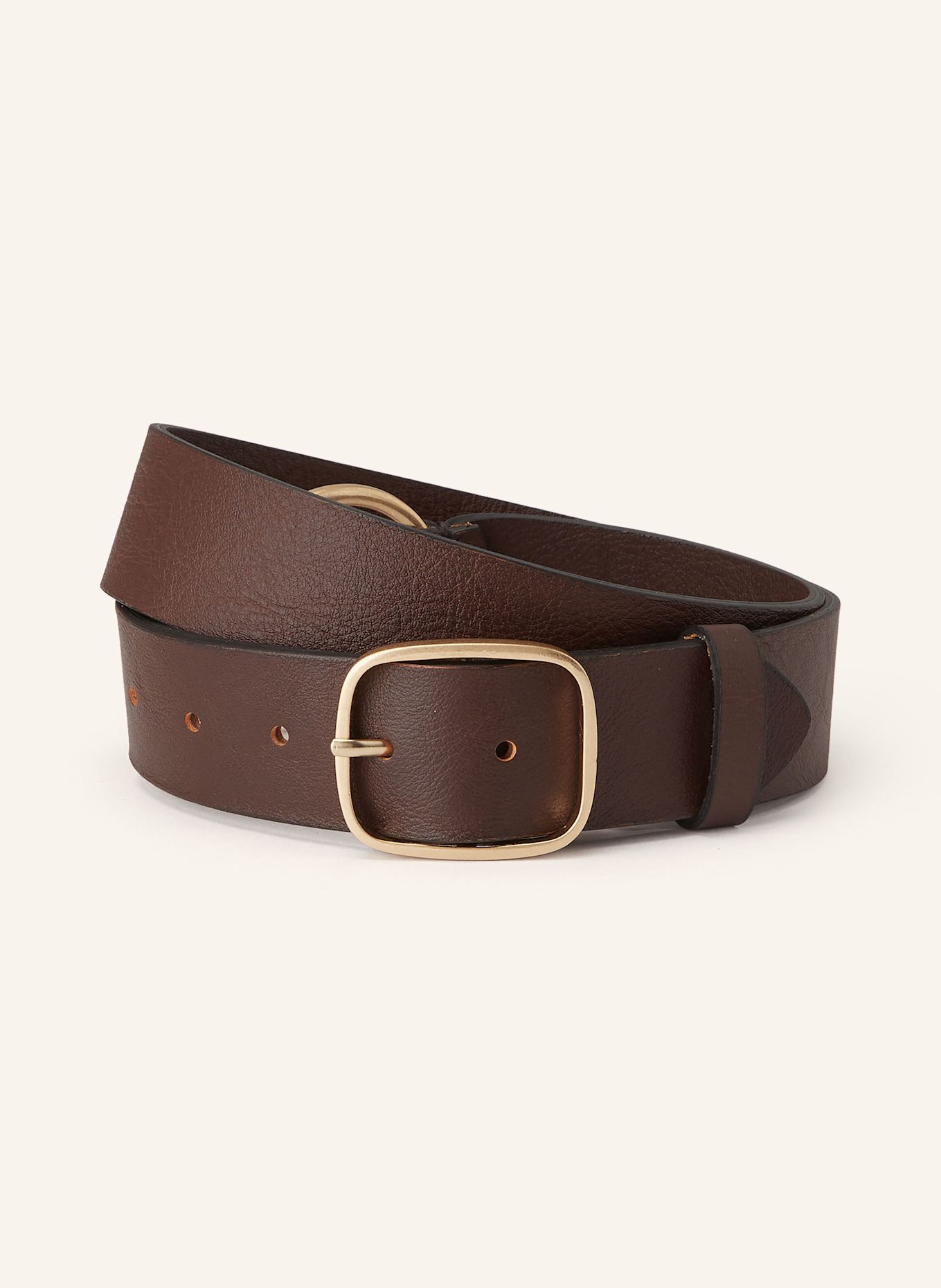 LUISA CERANO Ledergürtel: BRAUN