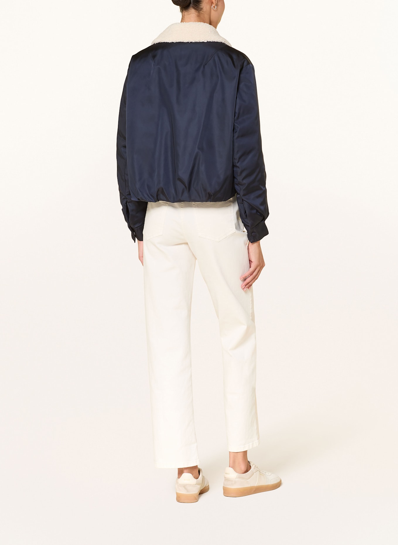 LUISA CERANO Daunenjacke zum Wenden: DUNKELBLAU