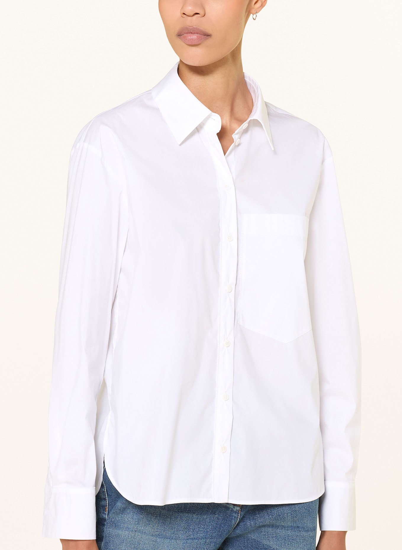 LUISA CERANO Hemdbluse: WEISS