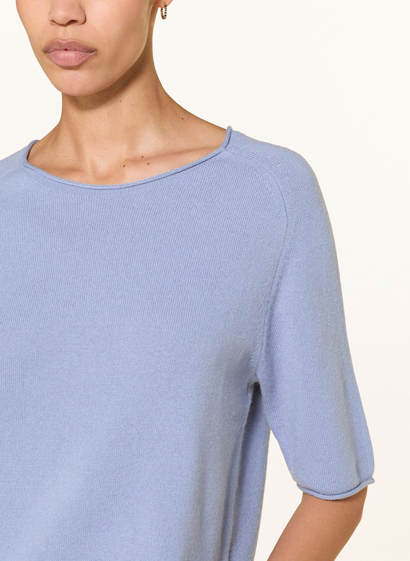 LUISA CERANO Strickshirt: BLAUGRAU