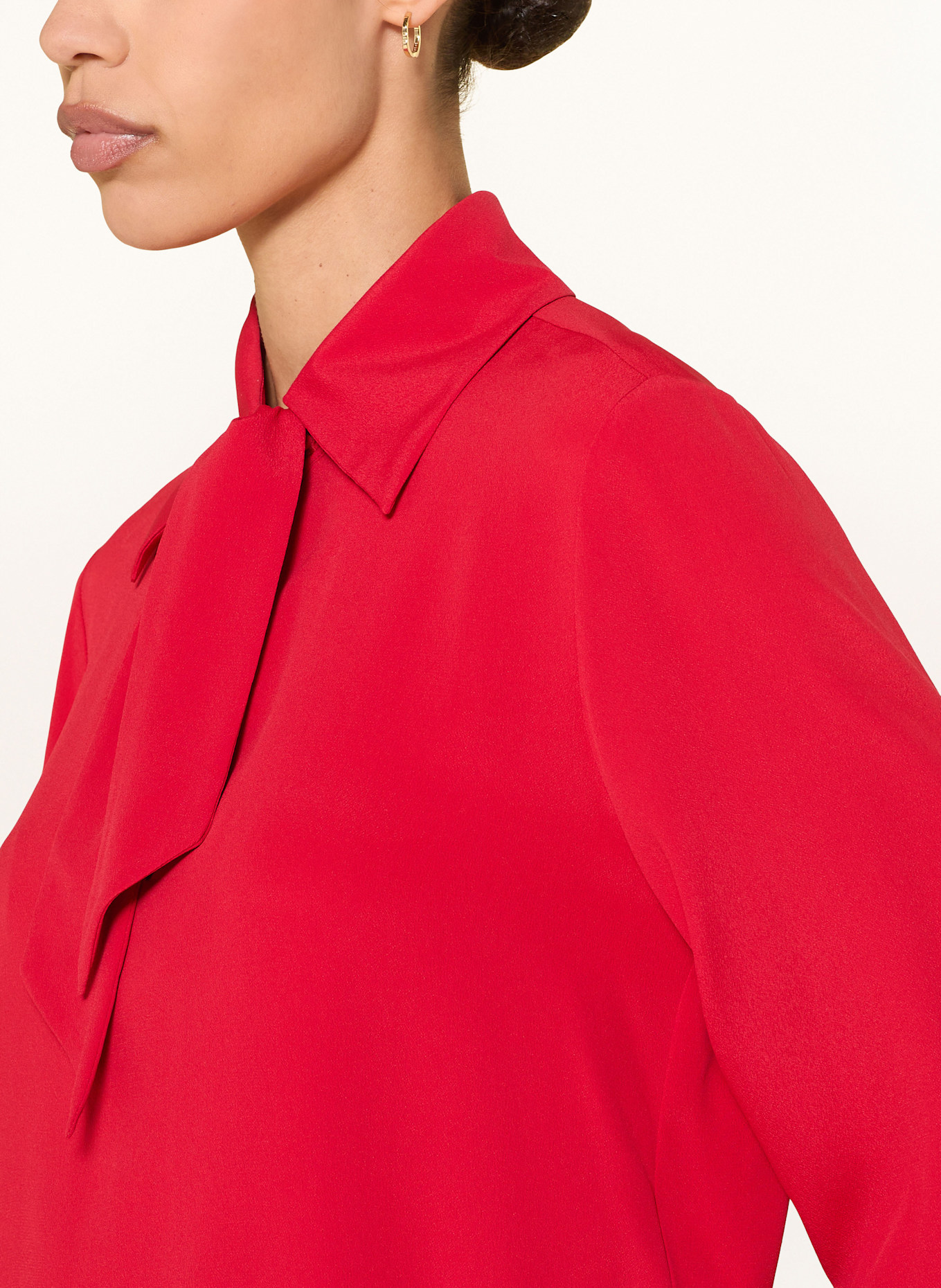 LUISA CERANO Blusenshirt mit Seide: ROT