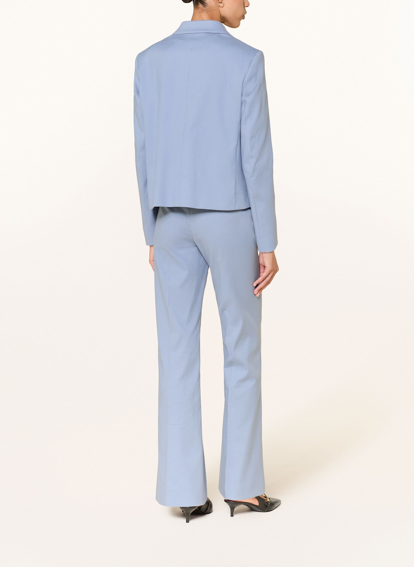 LUISA CERANO Bootcut-Hose: BLAUGRAU