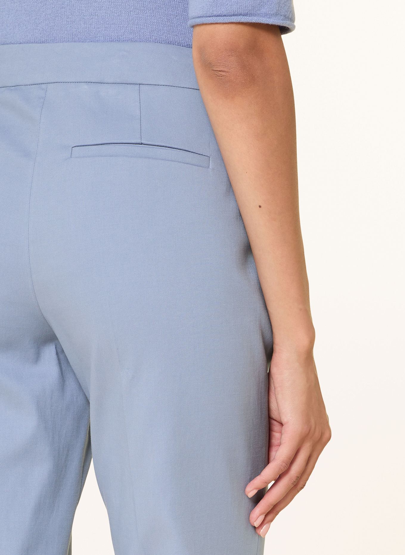 LUISA CERANO Bootcut-Hose: BLAUGRAU