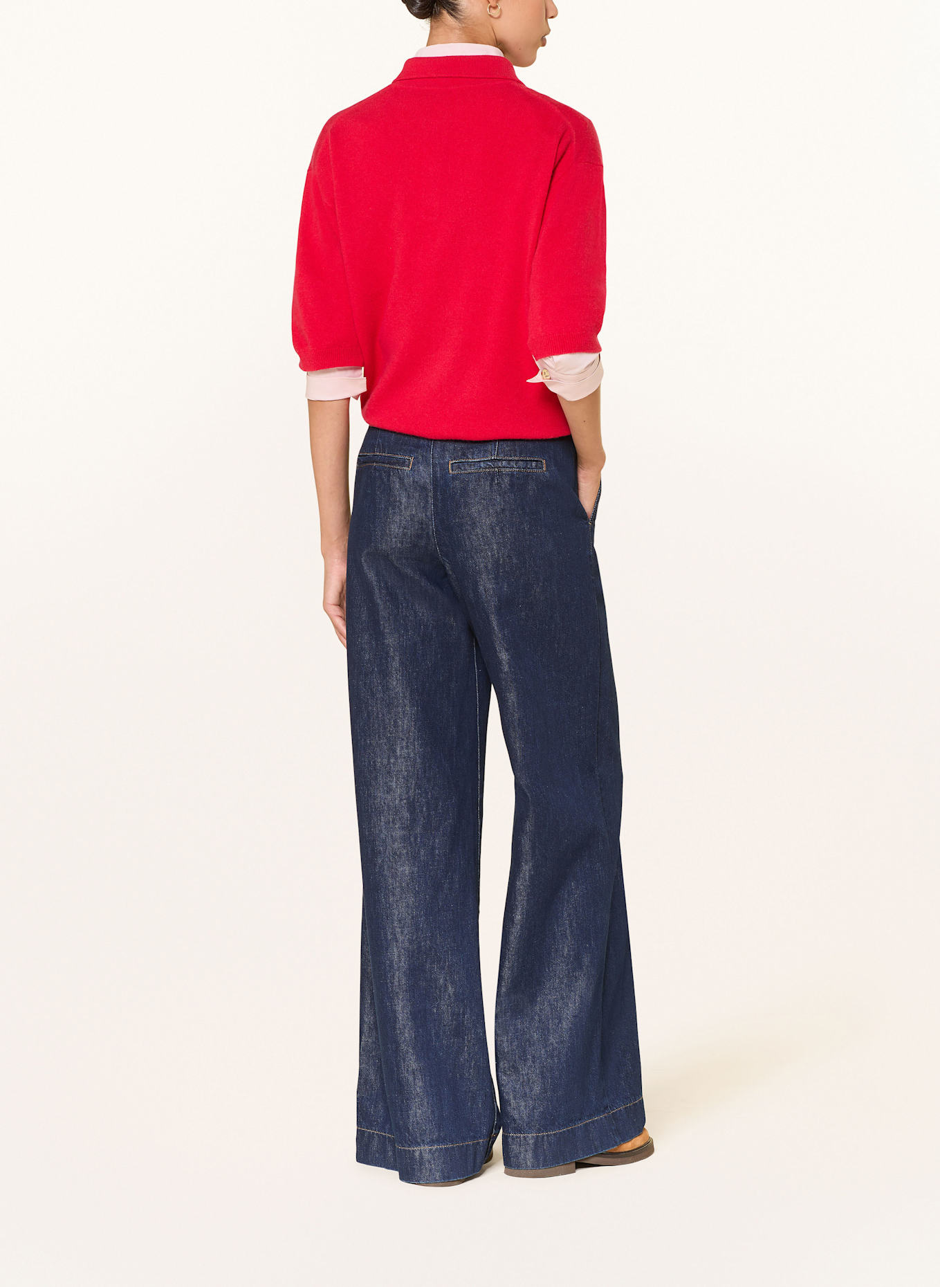 LUISA CERANO Marlenehose in Jeansoptik: 252 rinse wash