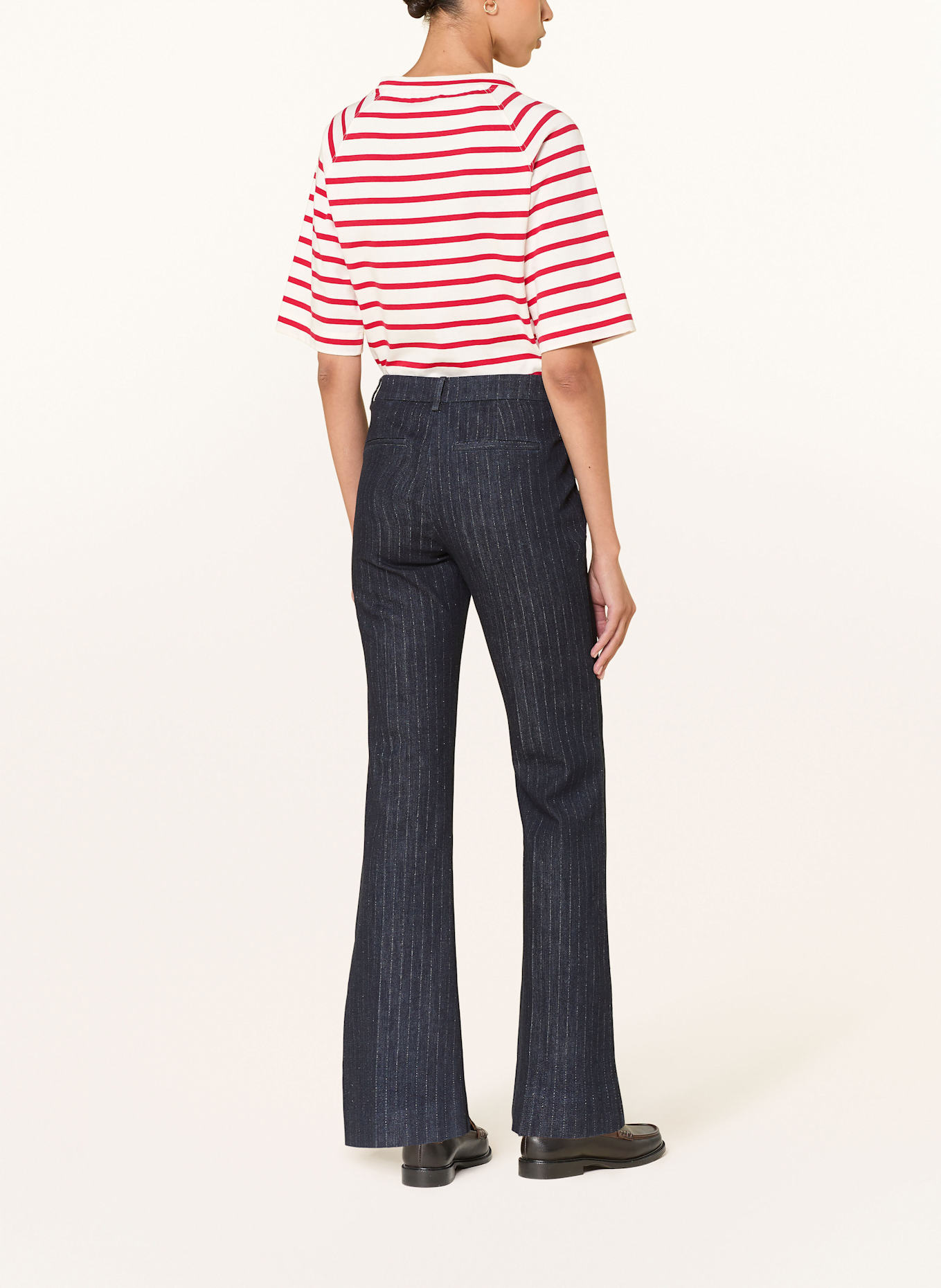 LUISA CERANO Tričko: REŽNÁ / ČERVENÁ