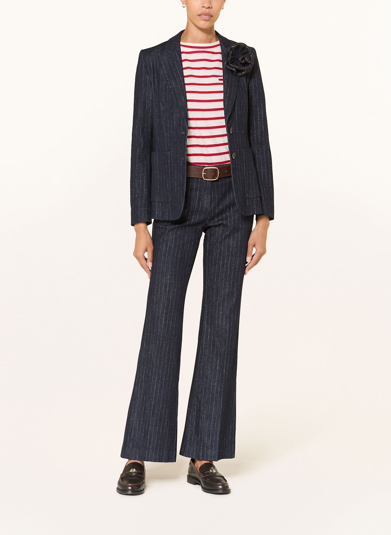 LUISA CERANO Tričko: REŽNÁ / ČERVENÁ