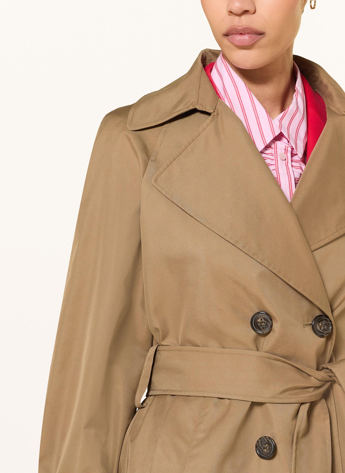 LUISA CERANO Trenčkot: KHAKI