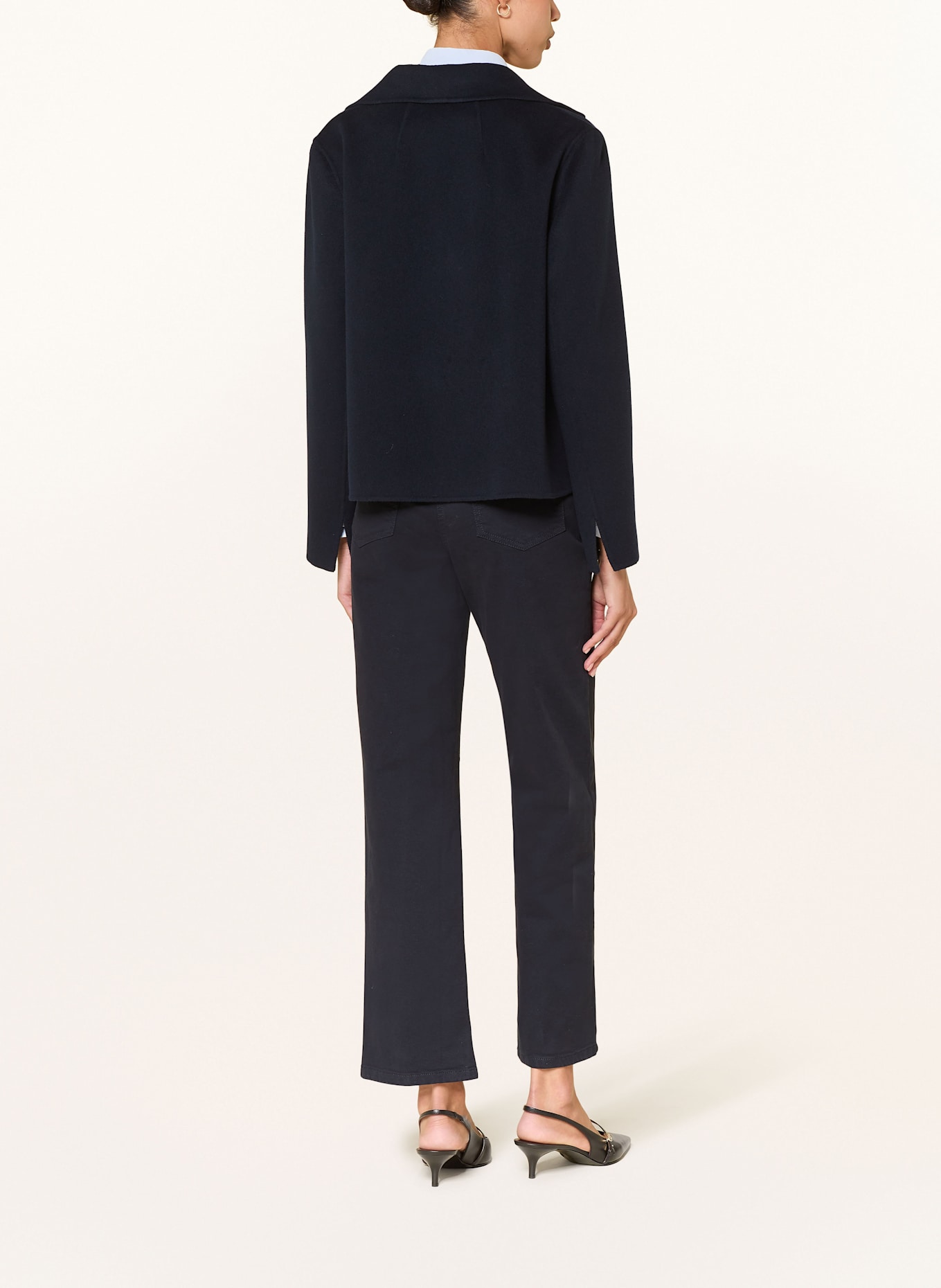 LUISA CERANO Straight Jeans: 294 navy