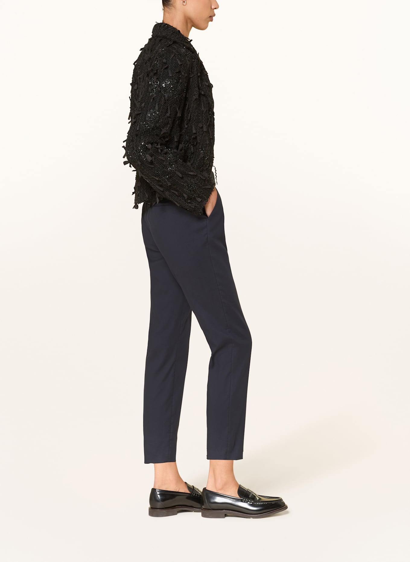 LUISA CERANO Hose: DUNKELBLAU