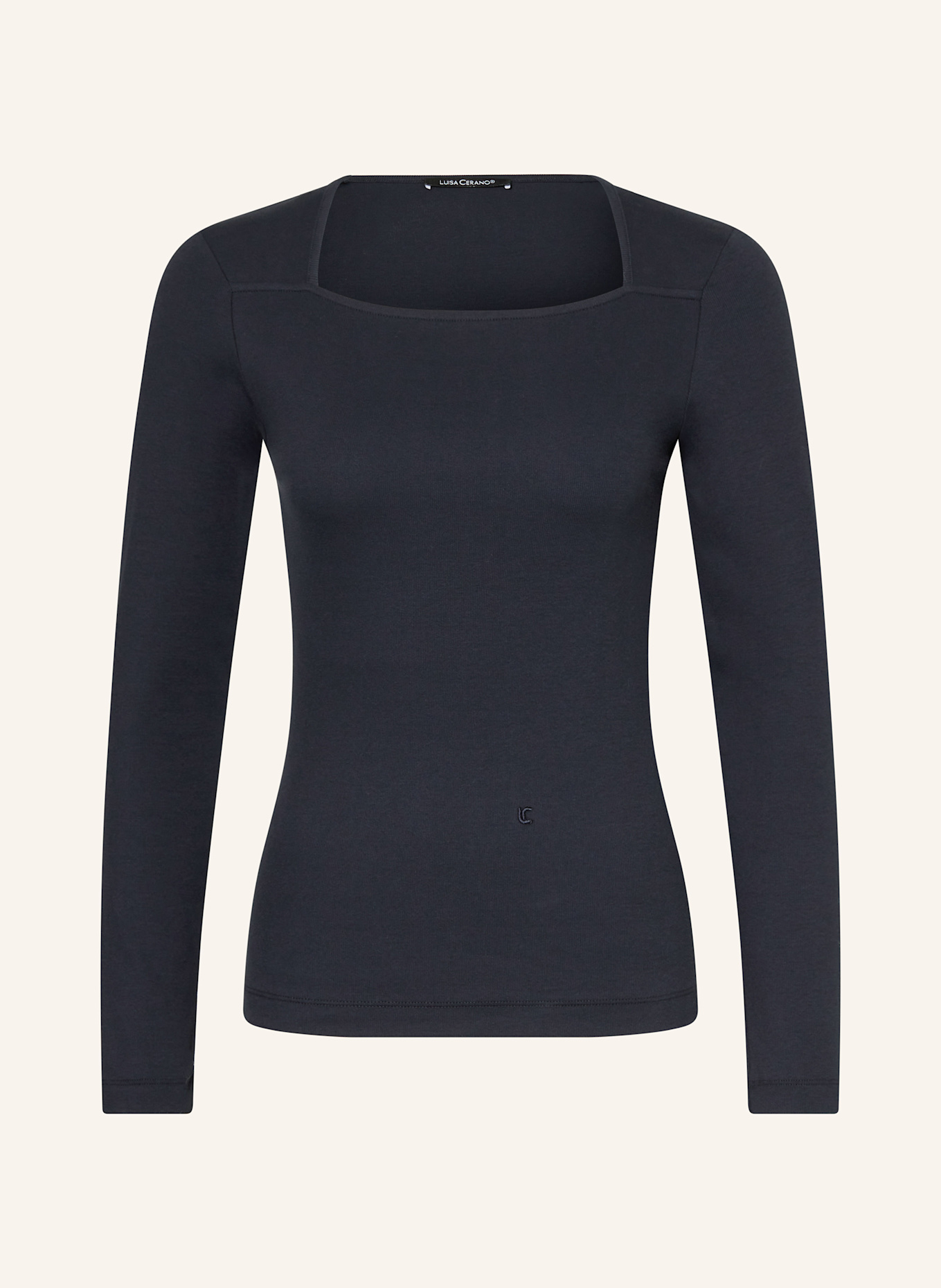 LUISA CERANO Longsleeve: DUNKELBLAU