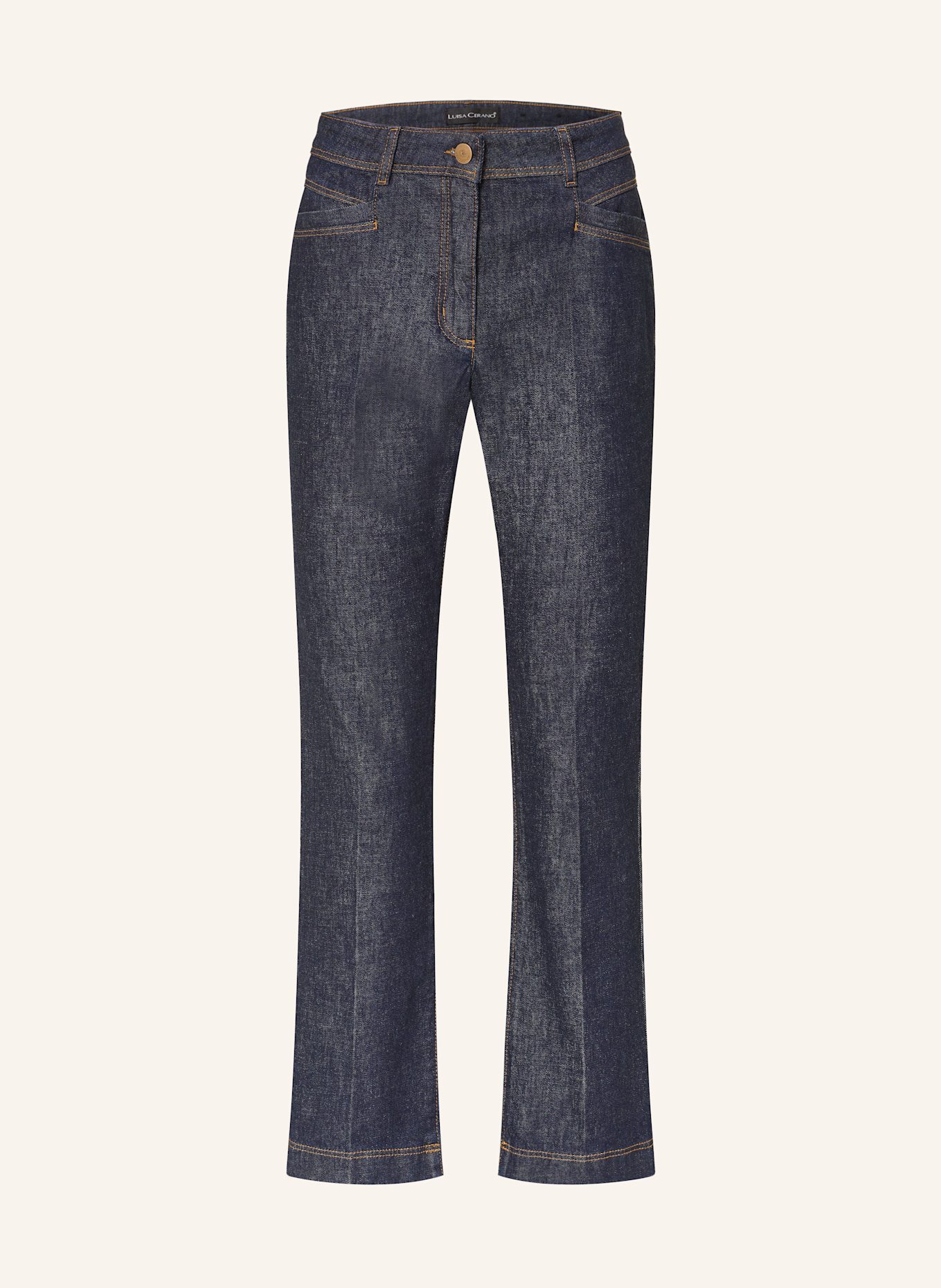 LUISA CERANO Flared Jeans: 252 rinse wash