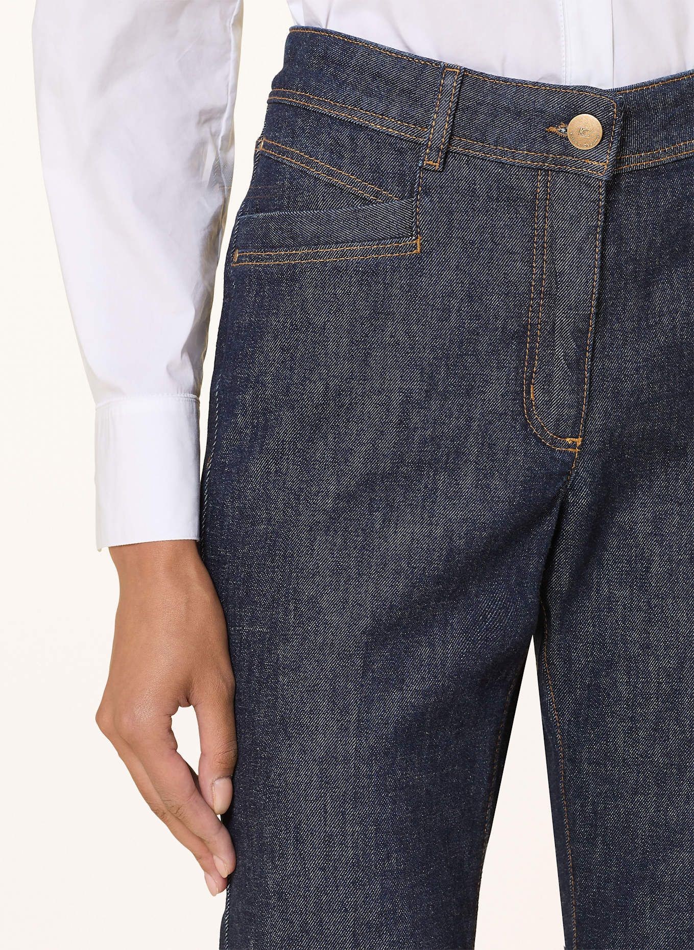 LUISA CERANO Flared Jeans: 252 rinse wash