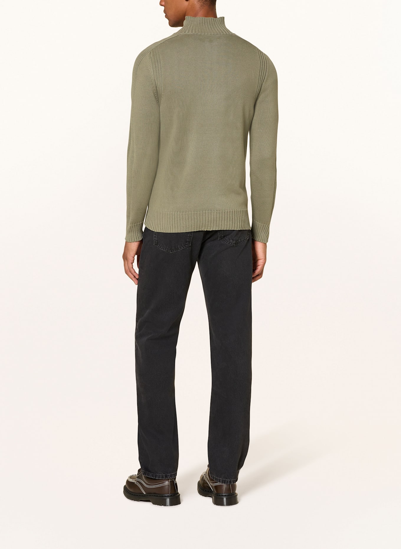 BELSTAFF WATCH cardigan: OLIVE