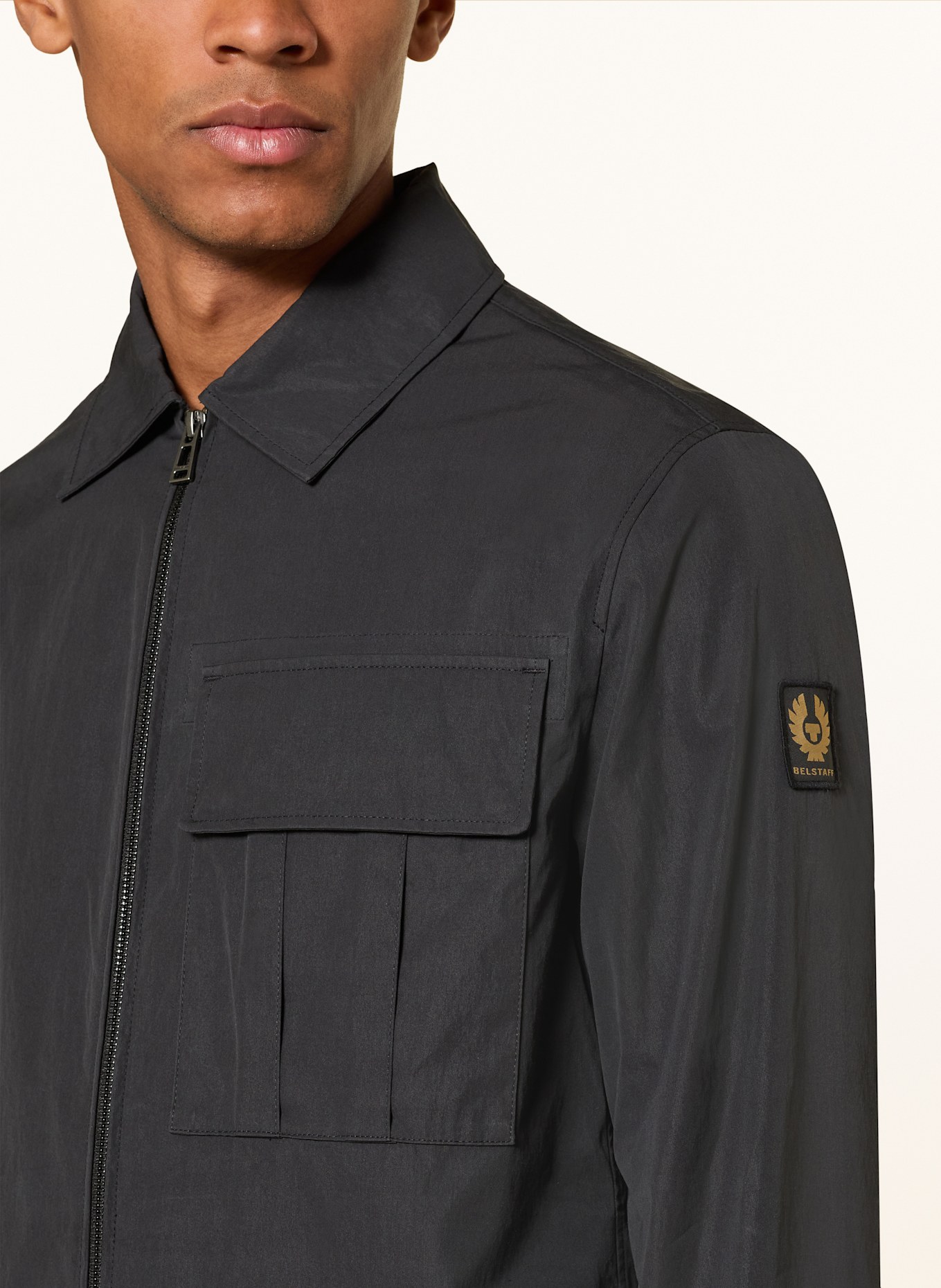 BELSTAFF Overshirt CARGO: BLACK