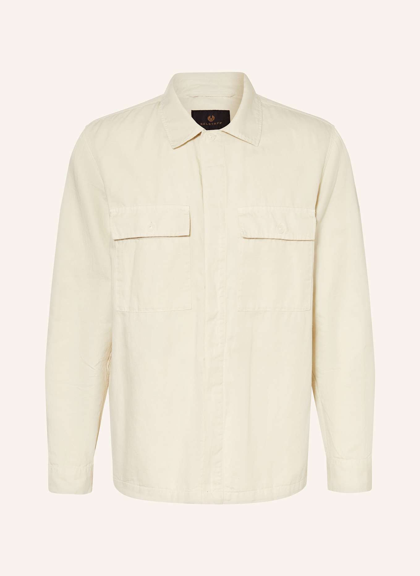BELSTAFF Overshirt MARITIME mit Leinen: MINT
