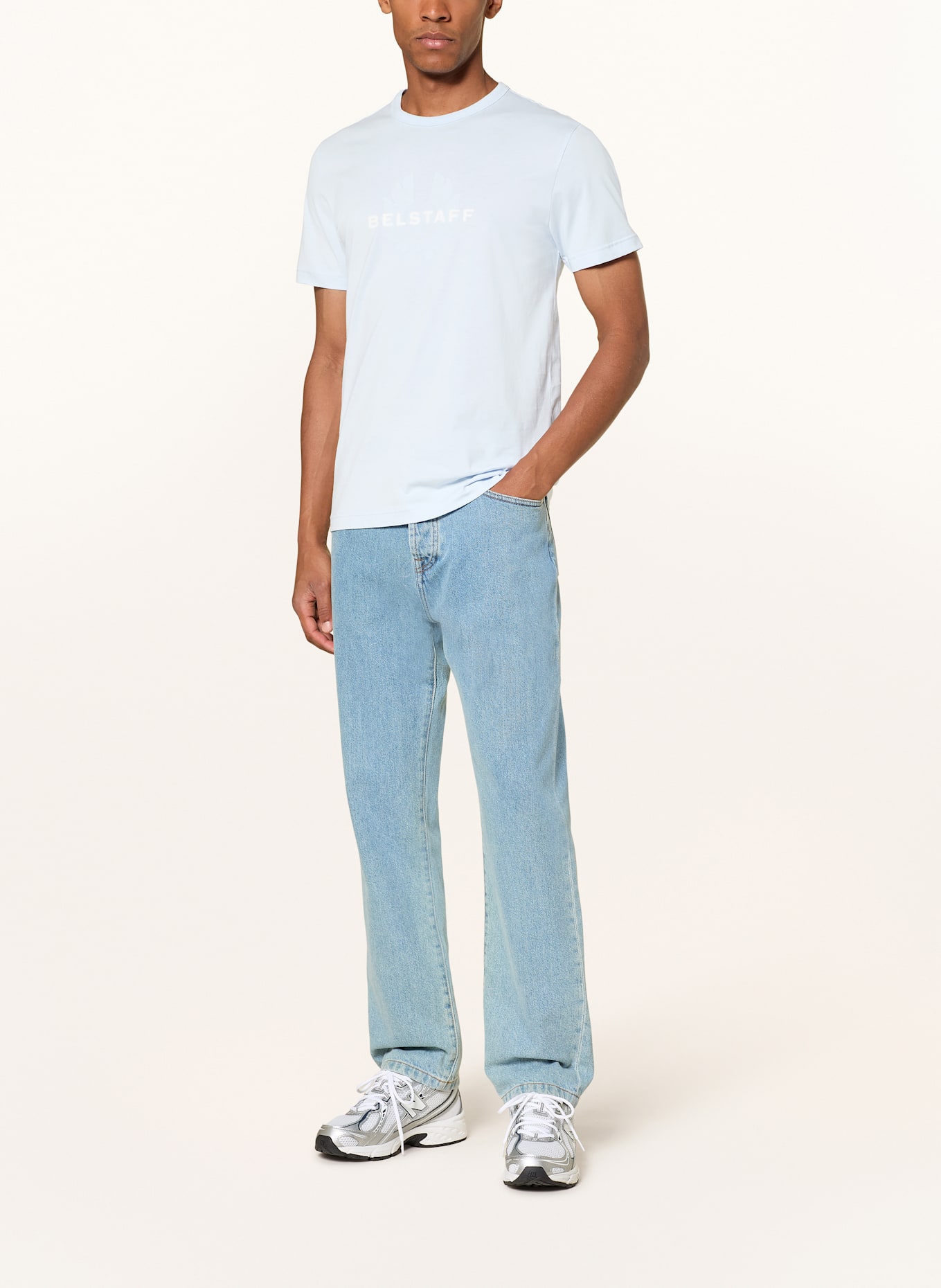 BELSTAFF T-Shirt SURFACE: HELLBLAU