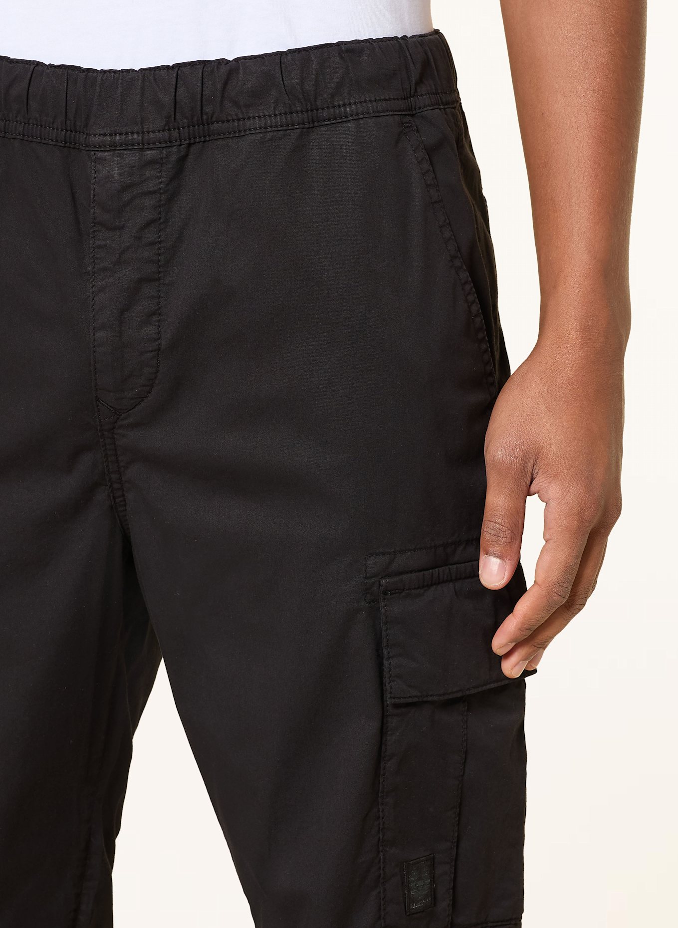 BELSTAFF Cargohose CONTAINER Extra Slim Fit: SCHWARZ