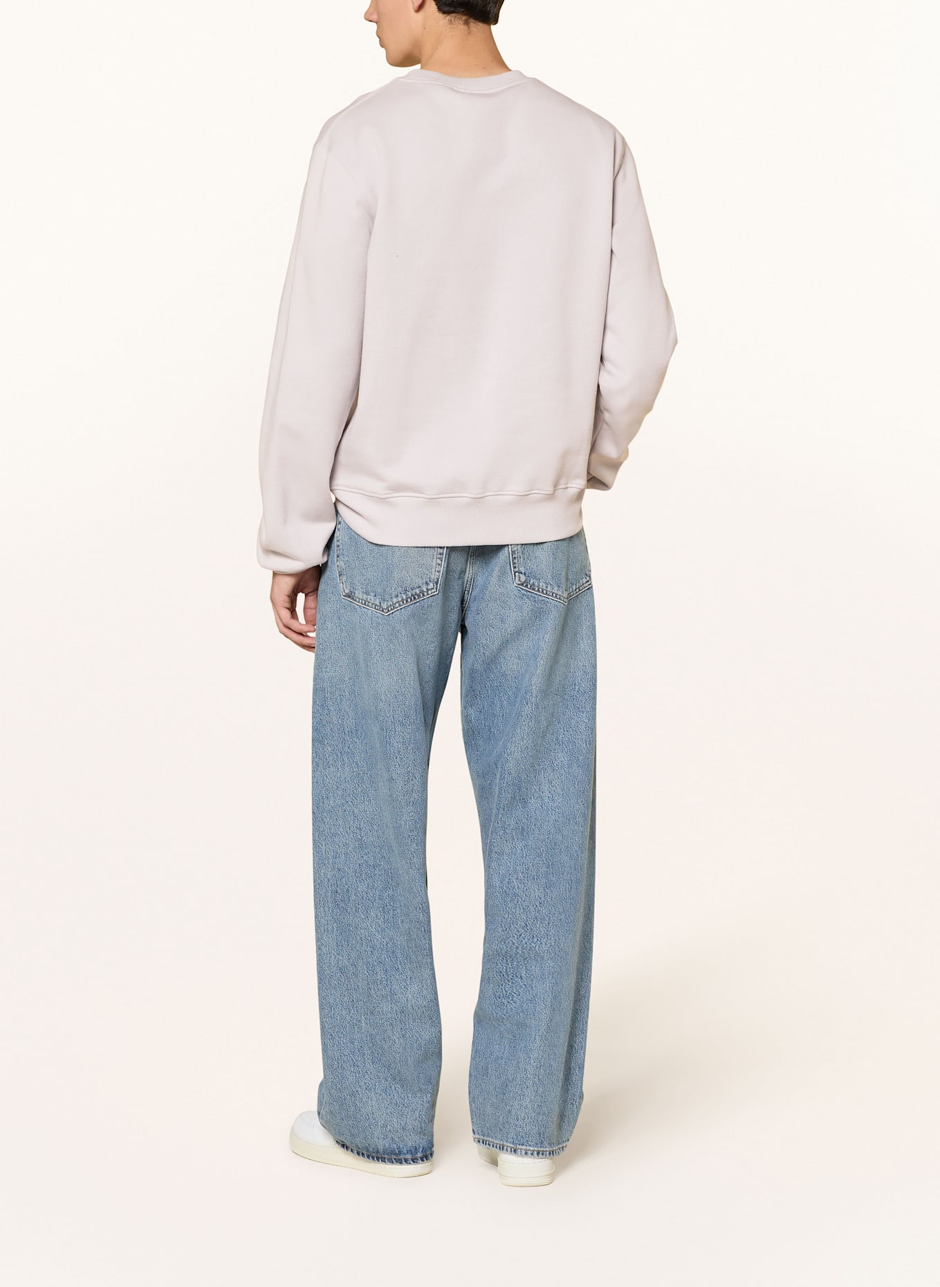 DAILY PAPER Sweatshirt DIAS: HELLGRAU