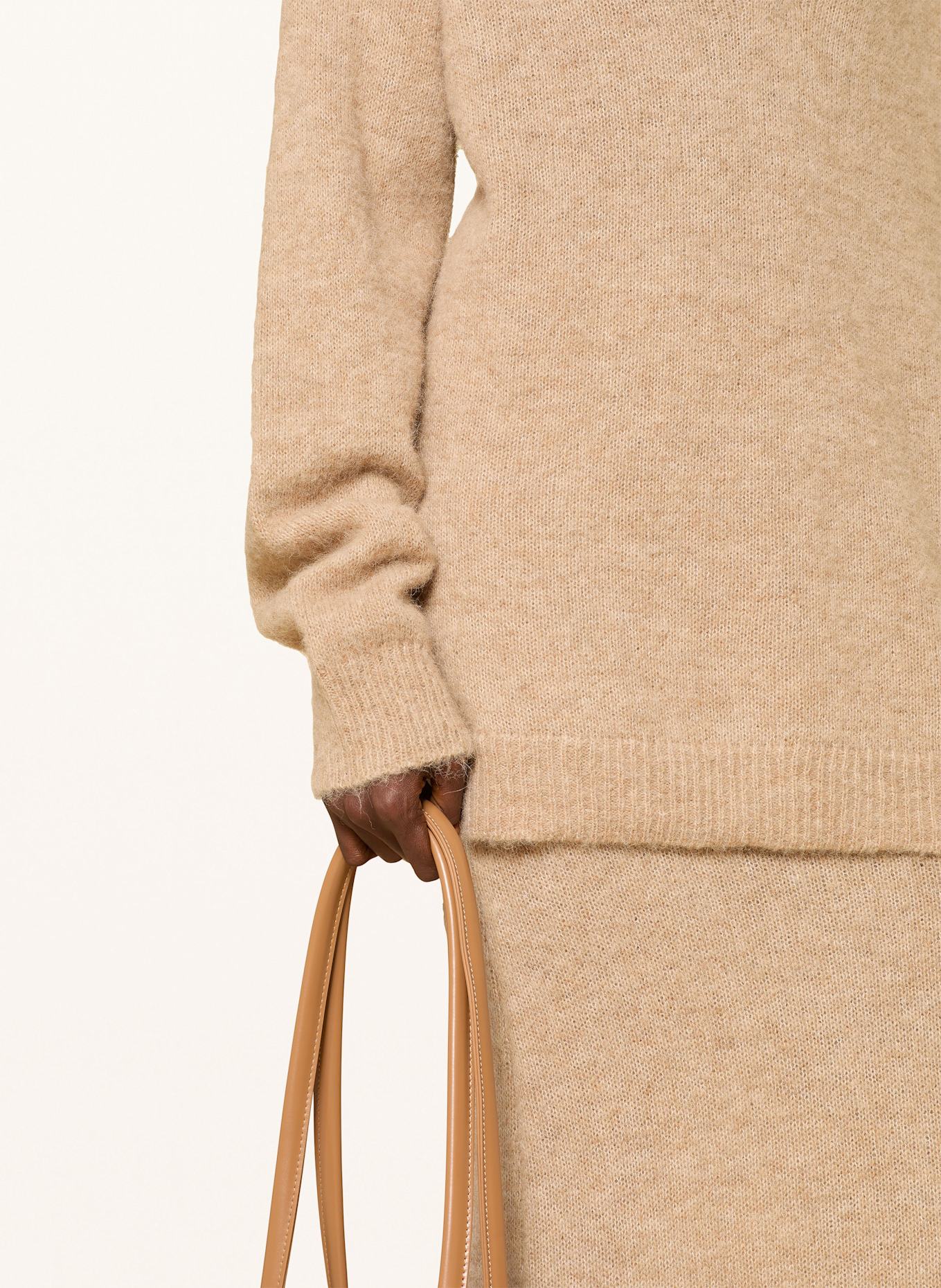 by Aylin Koenig Pullover LIAN mit Alpaka: CAMEL