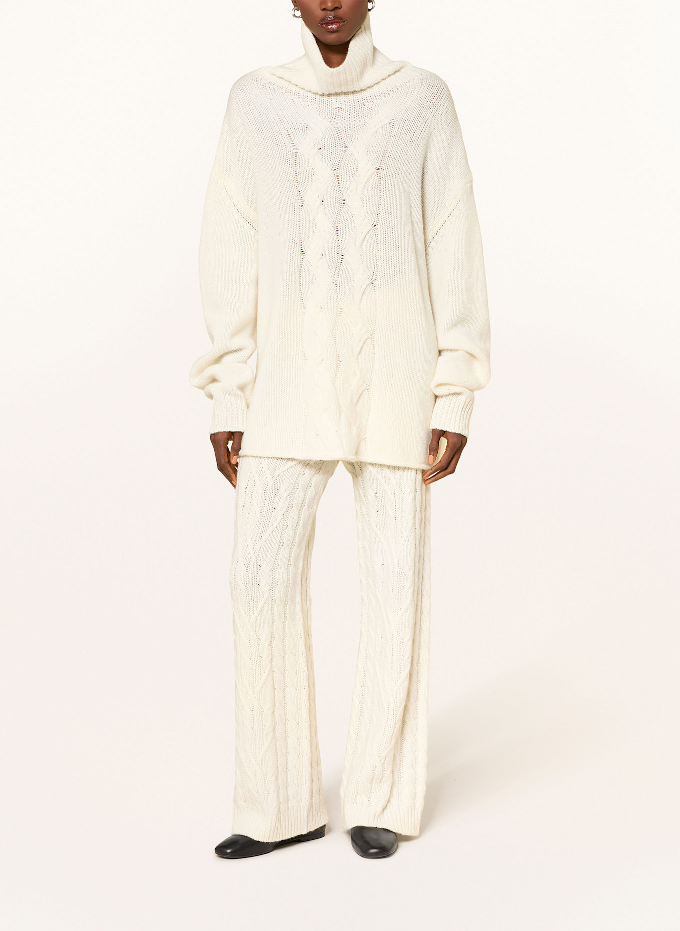 by Aylin Koenig Oversized-Rollkragenpullover RALFI: WEISS