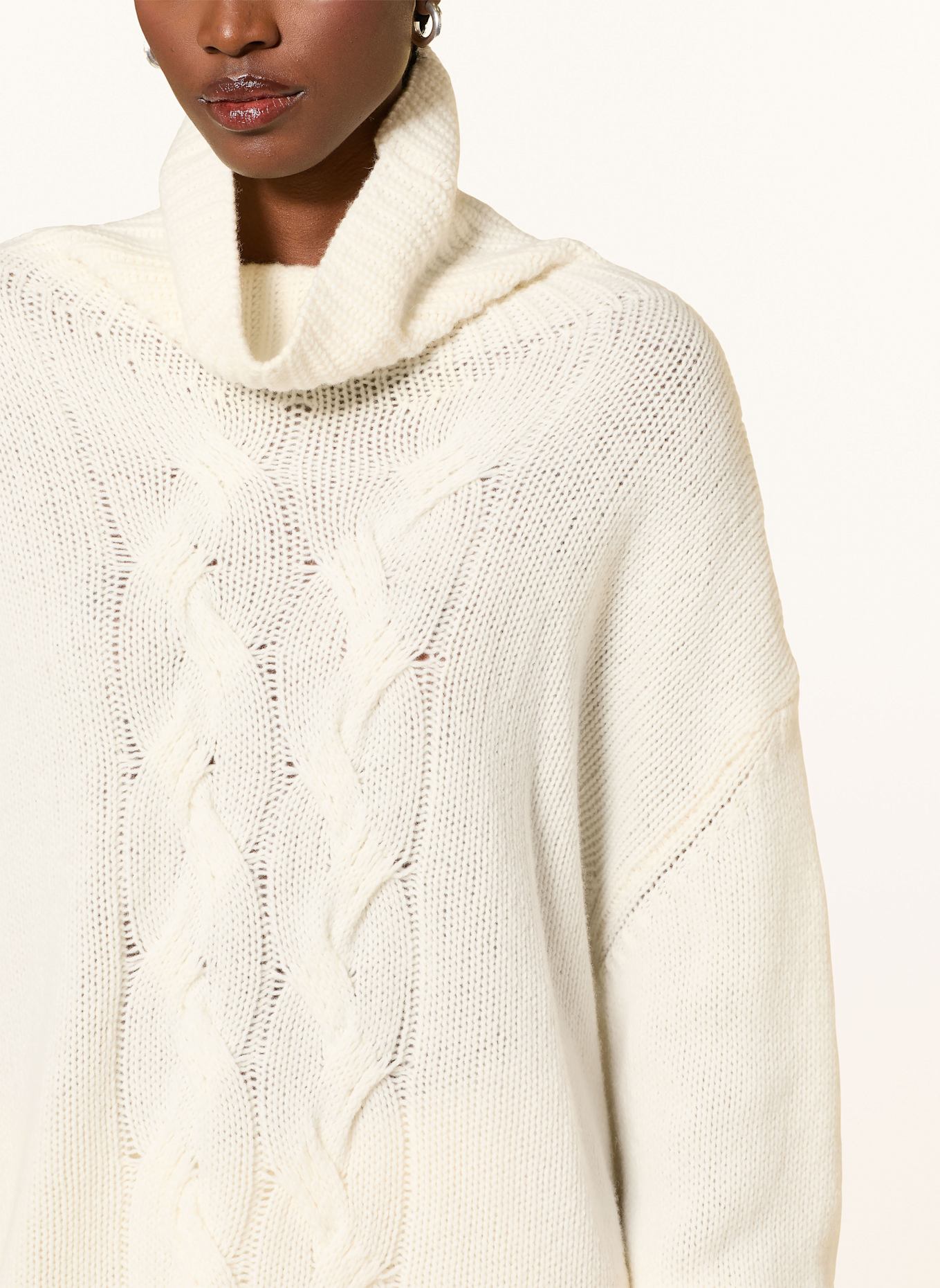 by Aylin Koenig Oversized-Rollkragenpullover RALFI: WEISS