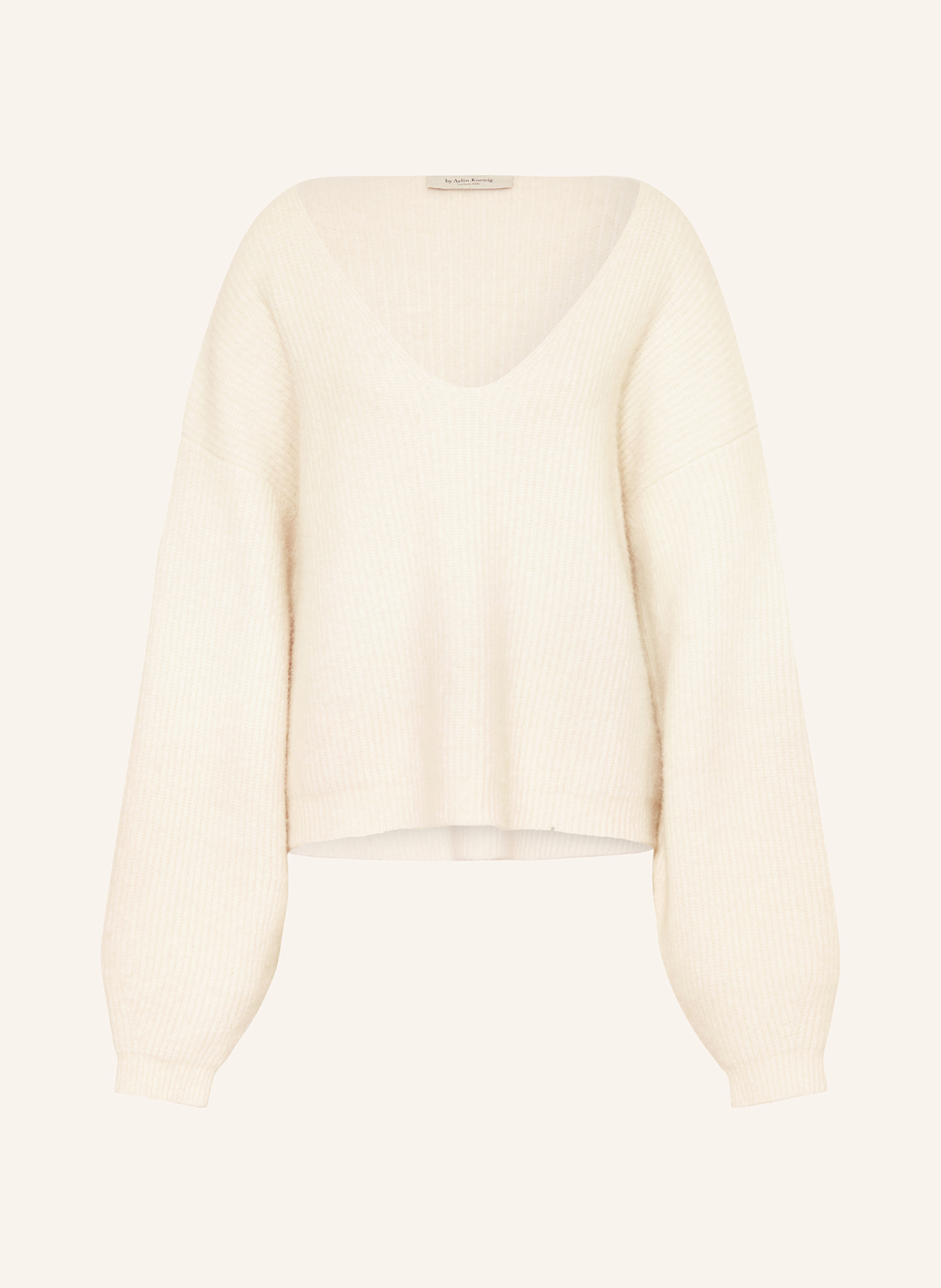 by Aylin Koenig Pullover PARIS 2.0 mit Alpaka: WEISS