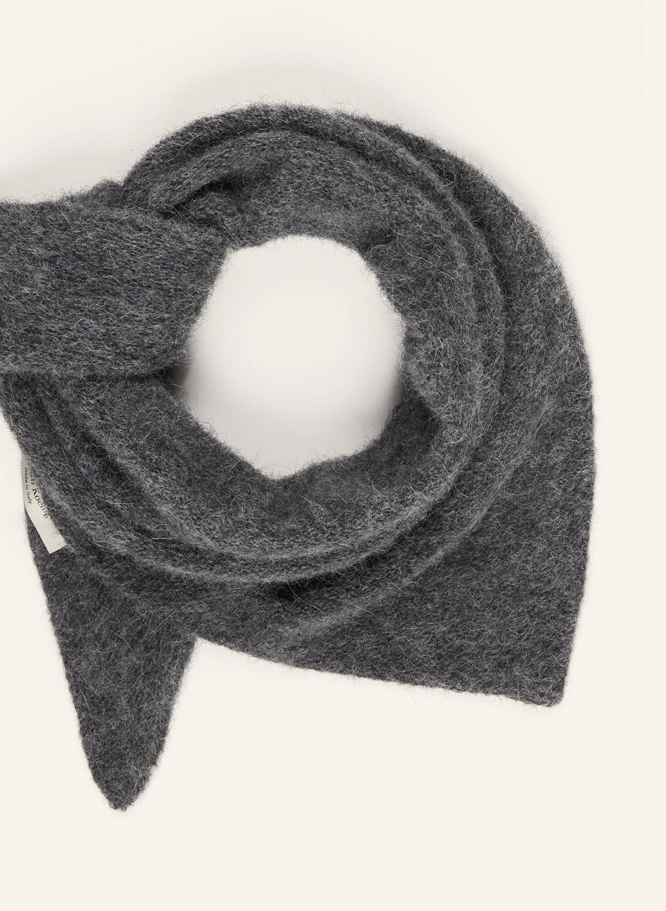 by Aylin Koenig Alpaca sjaal KASPER: GRIJS