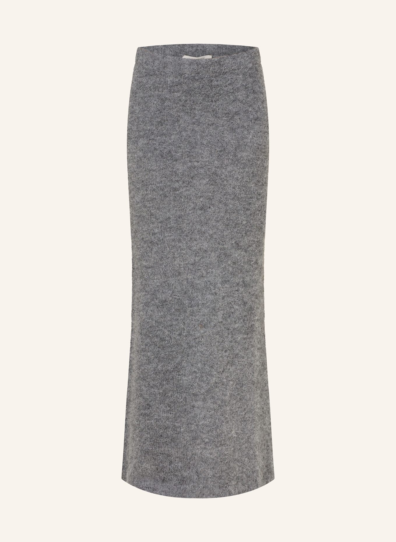 by Aylin Koenig Spódnica z dzianiny BEA z dodatkiem alpaki: SZARY