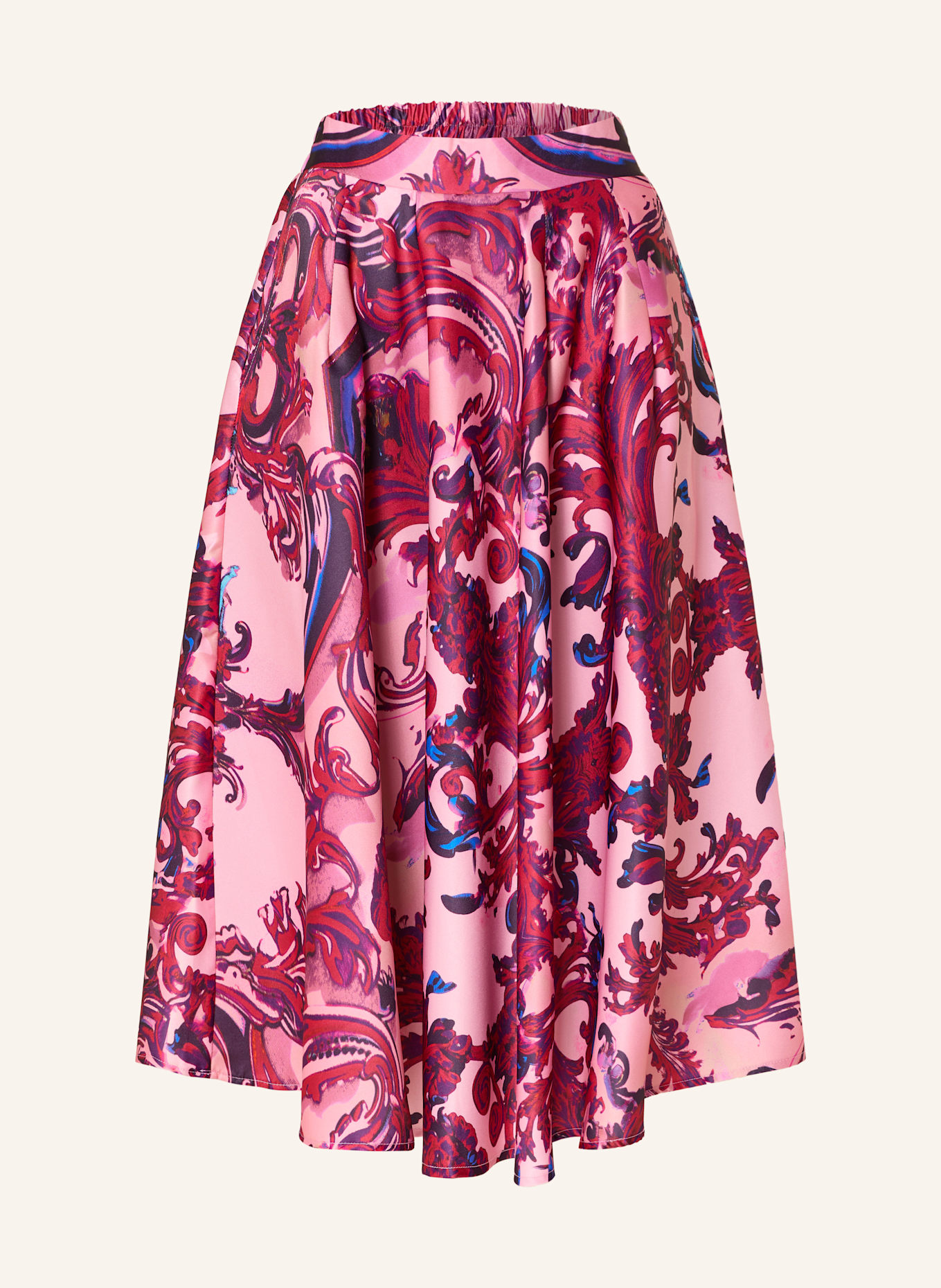 miss goodlife Satinrock: ROSA / DUNKELROT / BLAU