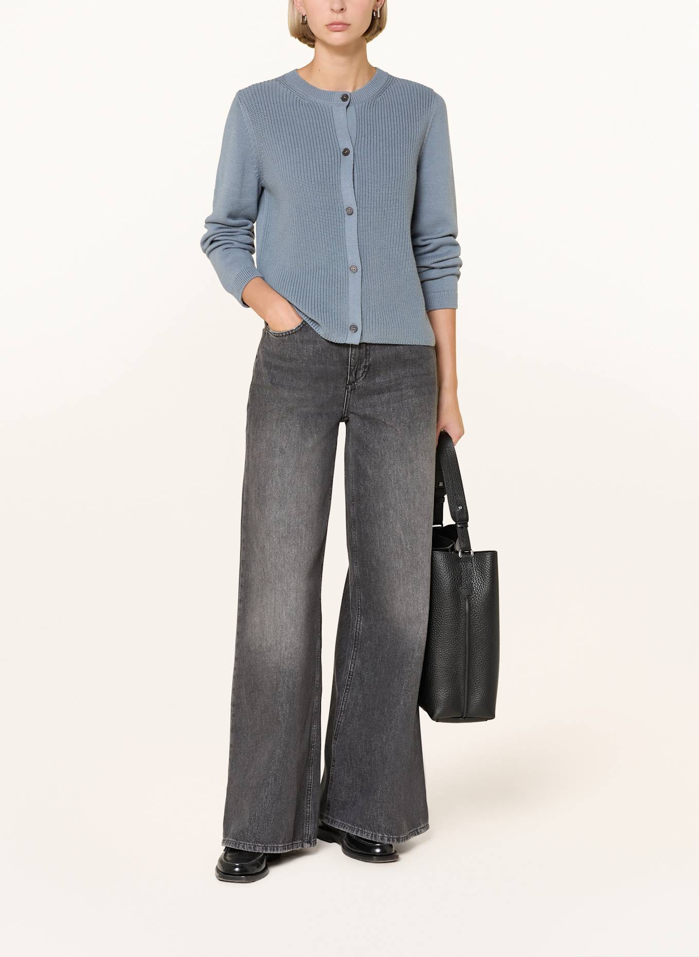 Marc O'Polo Strickjacke: BLAUGRAU