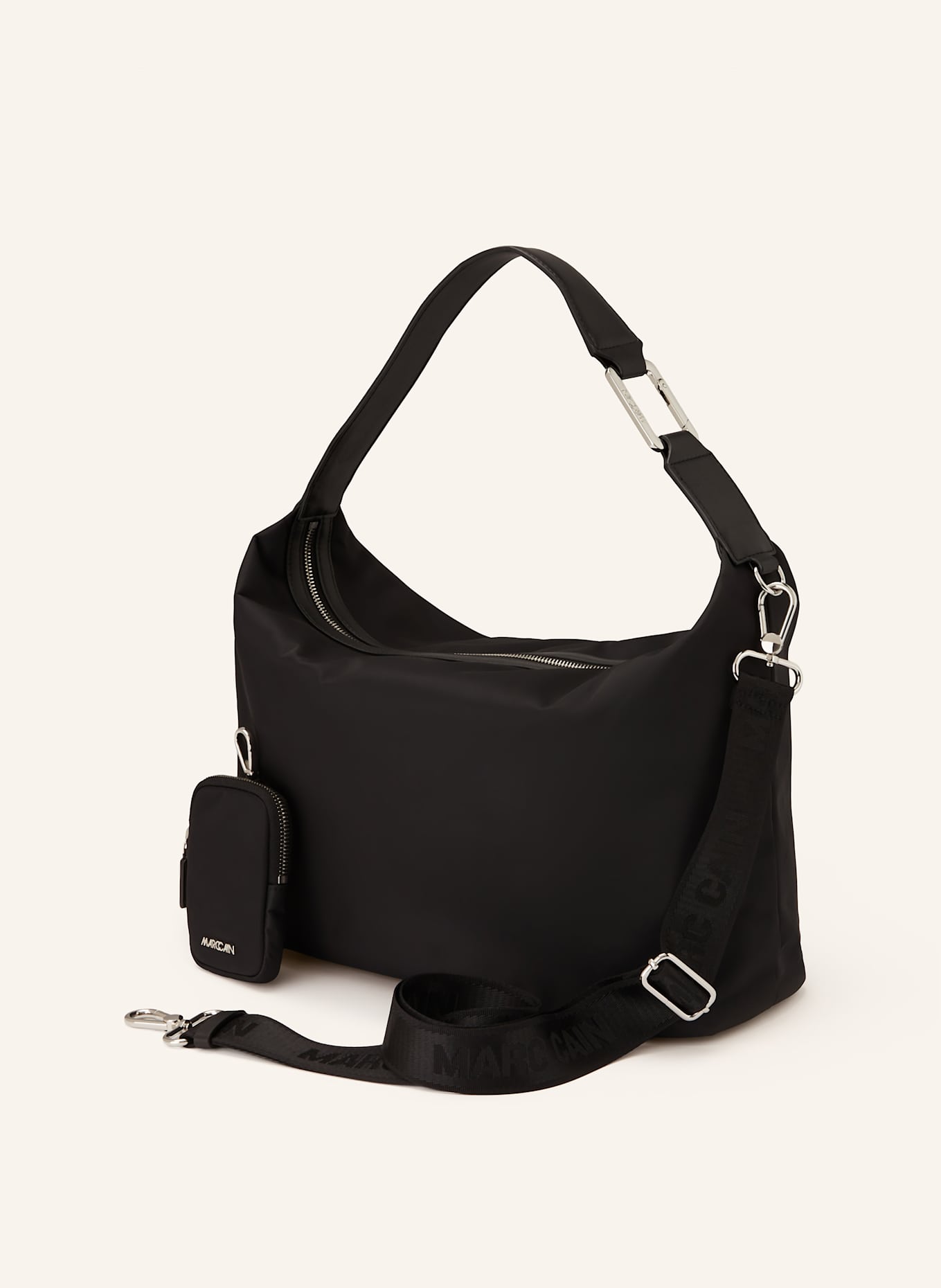 MARC CAIN Shoulder bag: 900 BLACK
