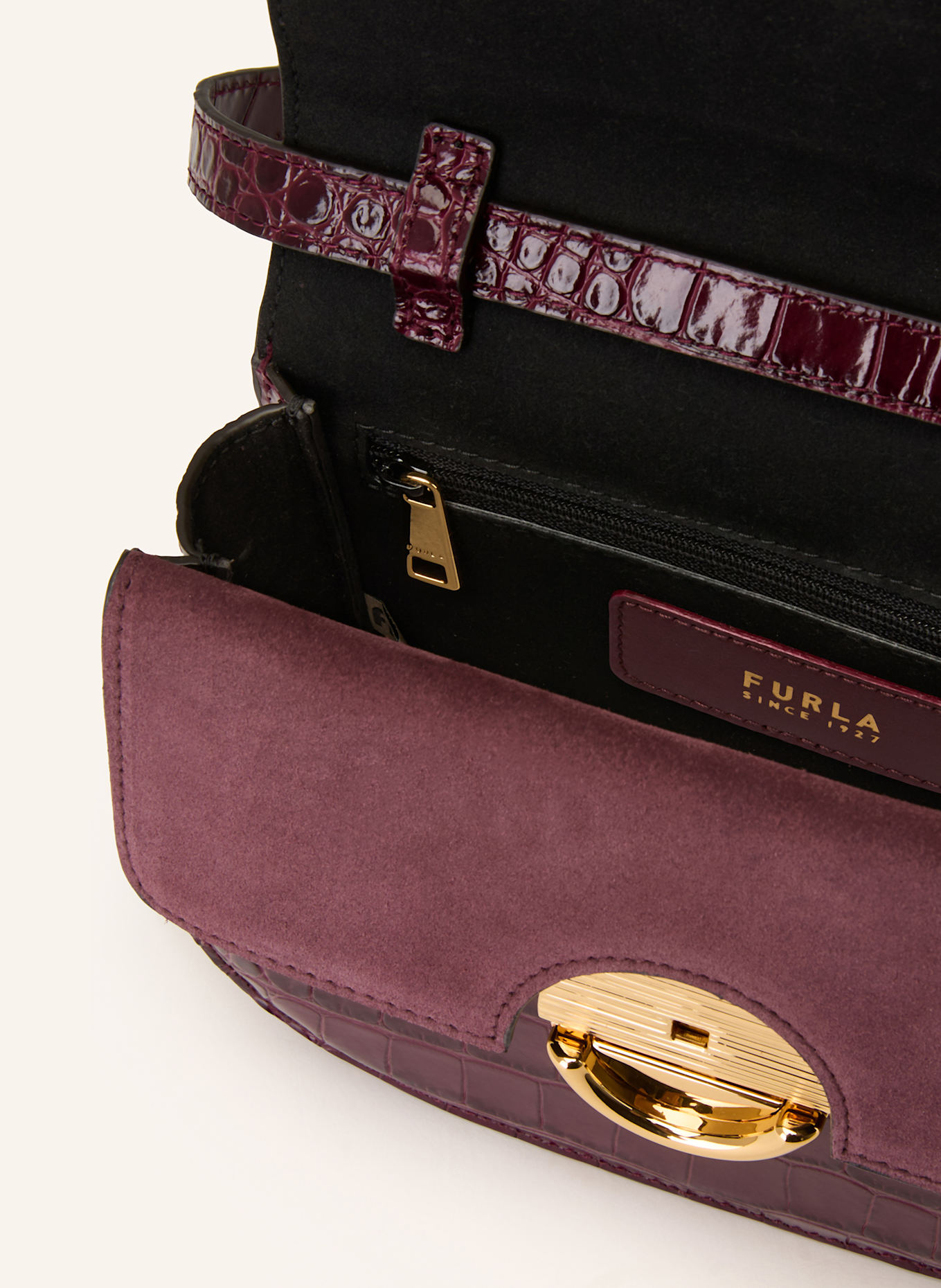 FURLA Umhängetasche SFERA MINI: DUNKELROT