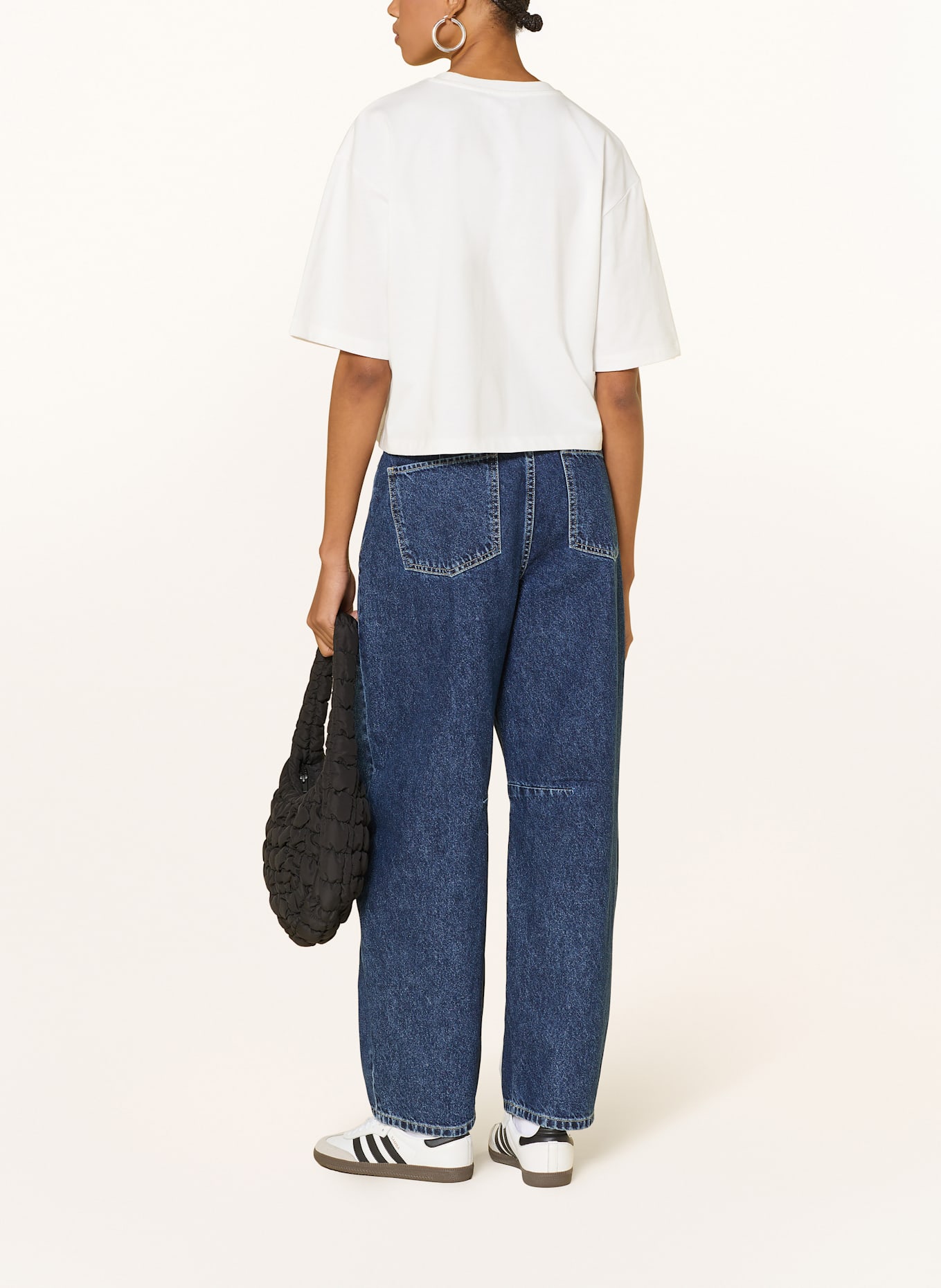 darling harbour Jeansy barrel: DARK BLUE