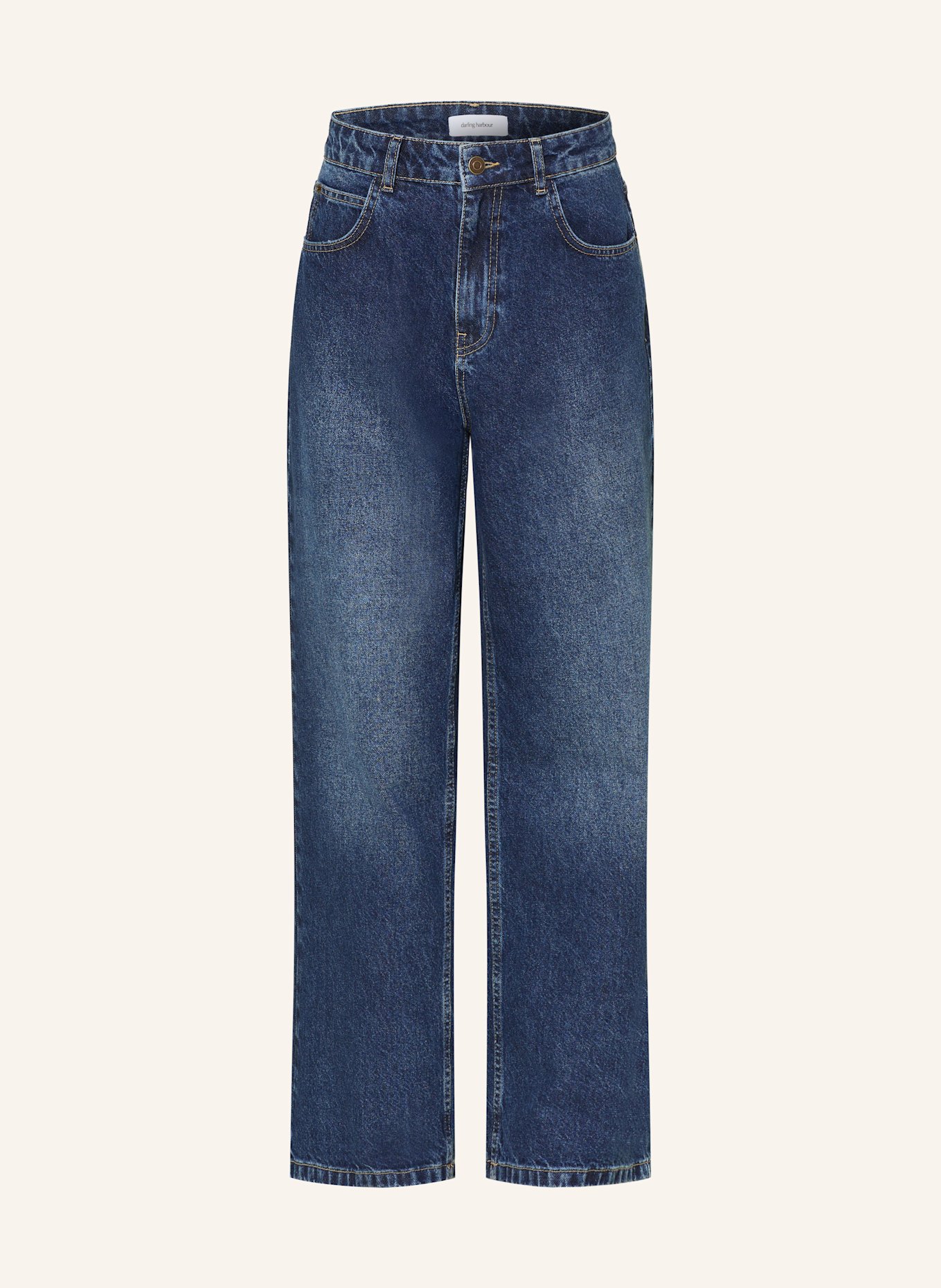 darling harbour Jeansy wide leg: DARK BLUE