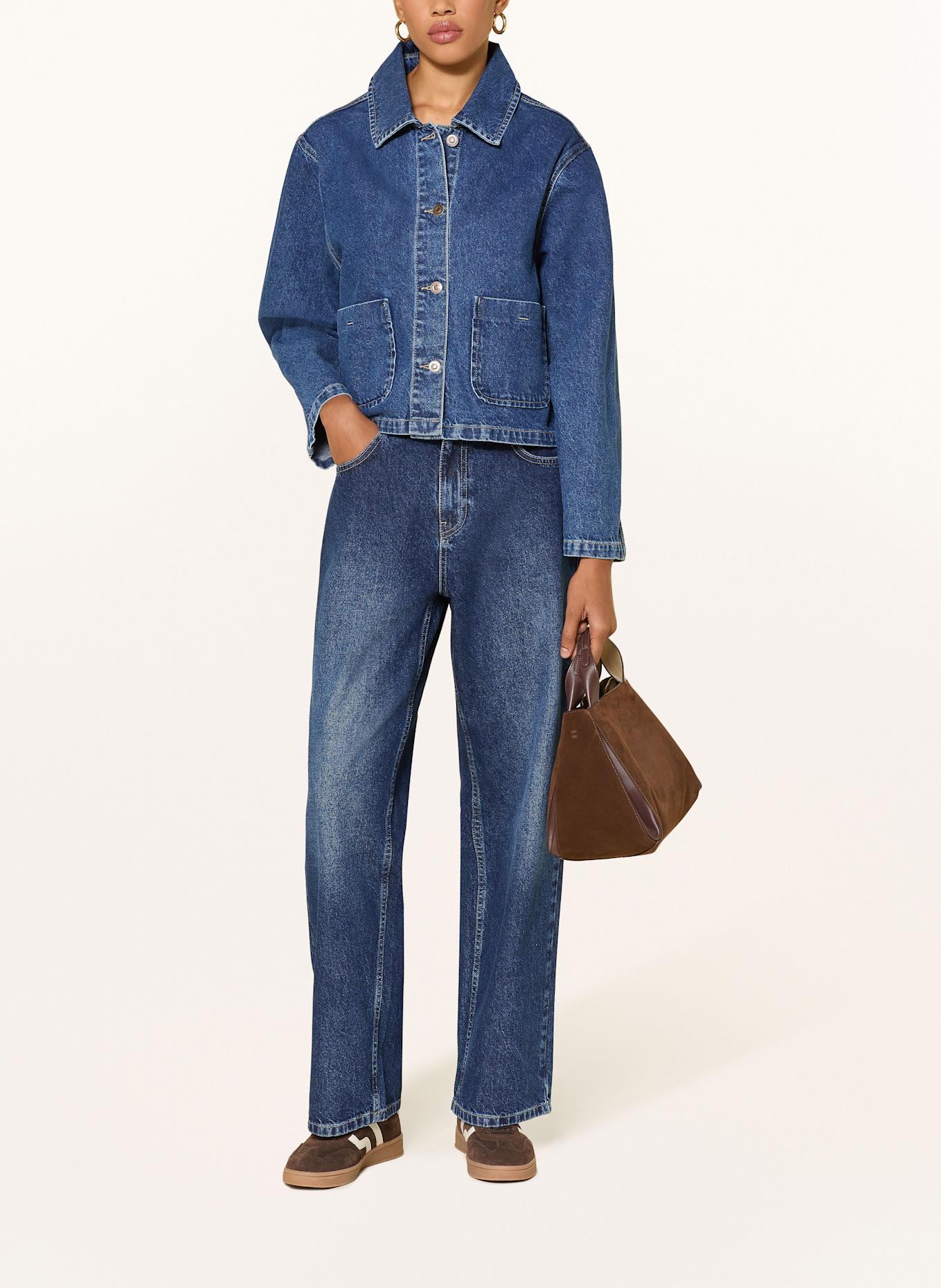 darling harbour Jeansy wide leg: DARK BLUE