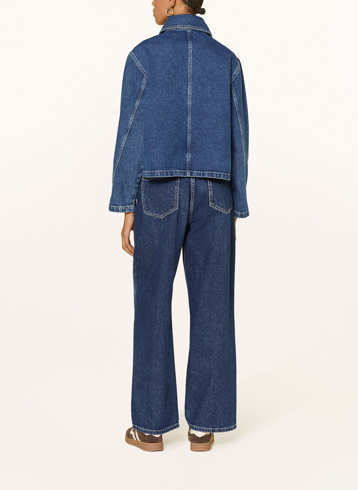 darling harbour Jeansy wide leg: DARK BLUE