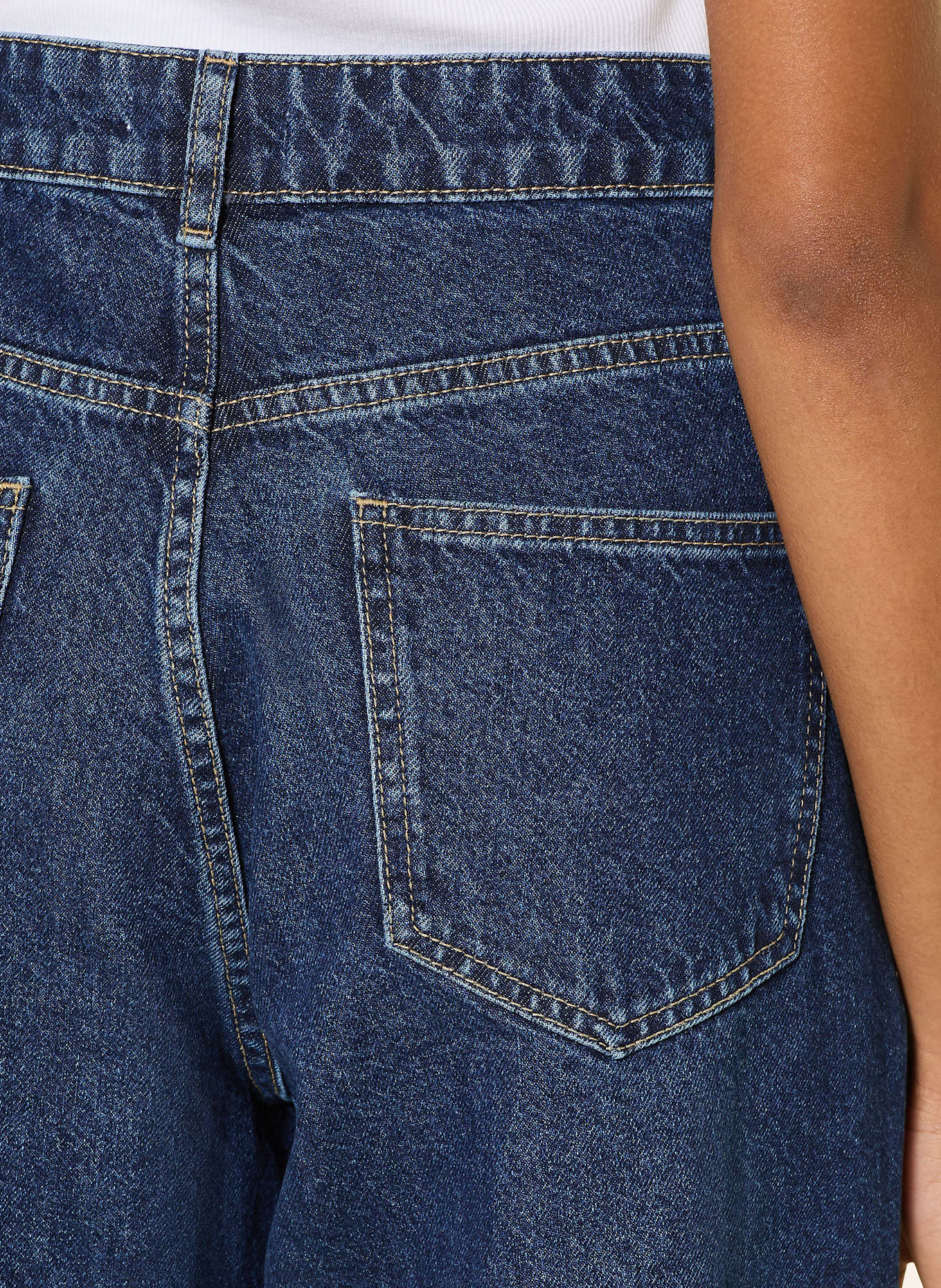 darling harbour Jeansy wide leg: DARK BLUE