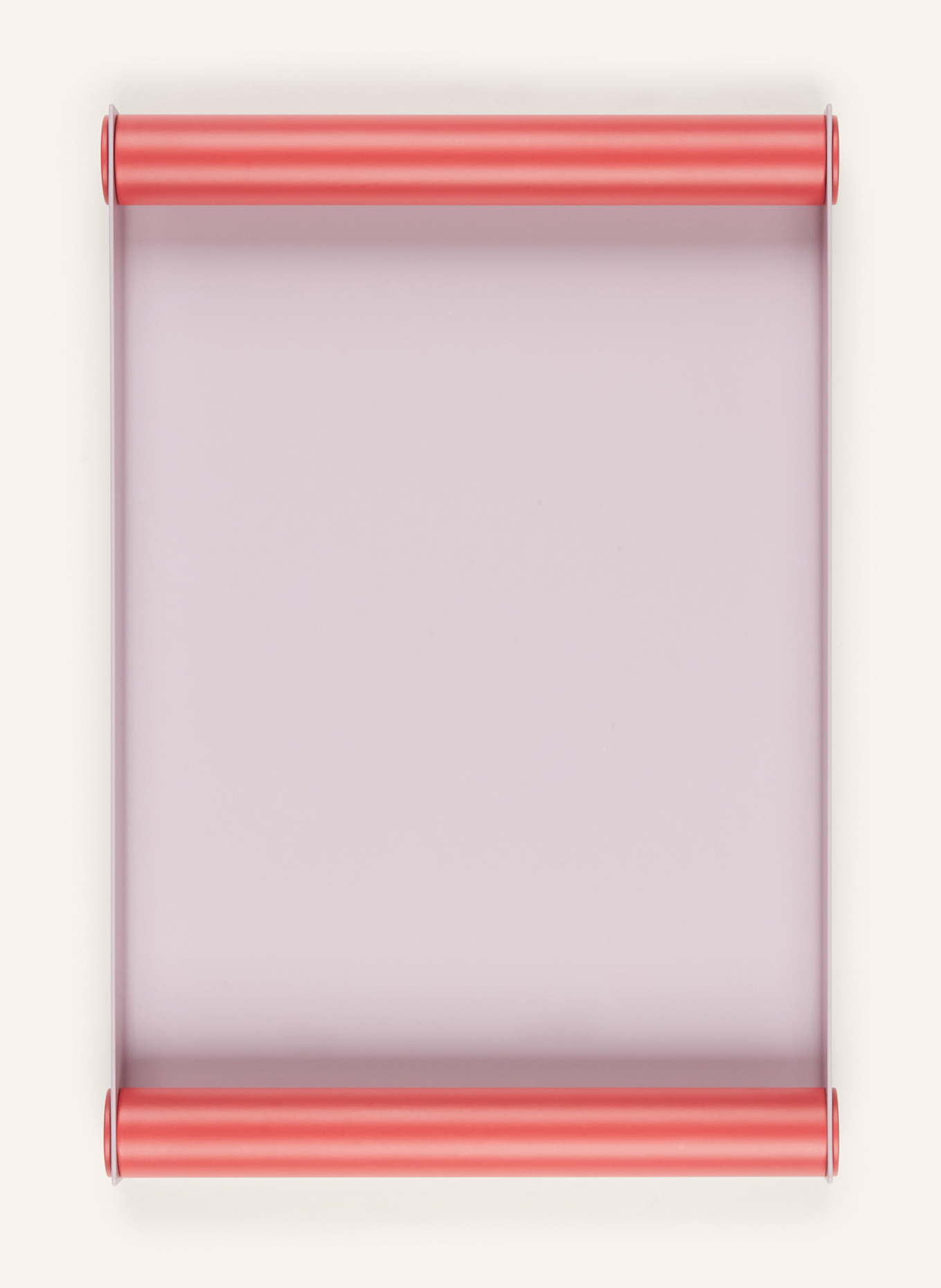 DESIGN LETTERS Tablett RAY MEDIUM: ROSA/ ROT