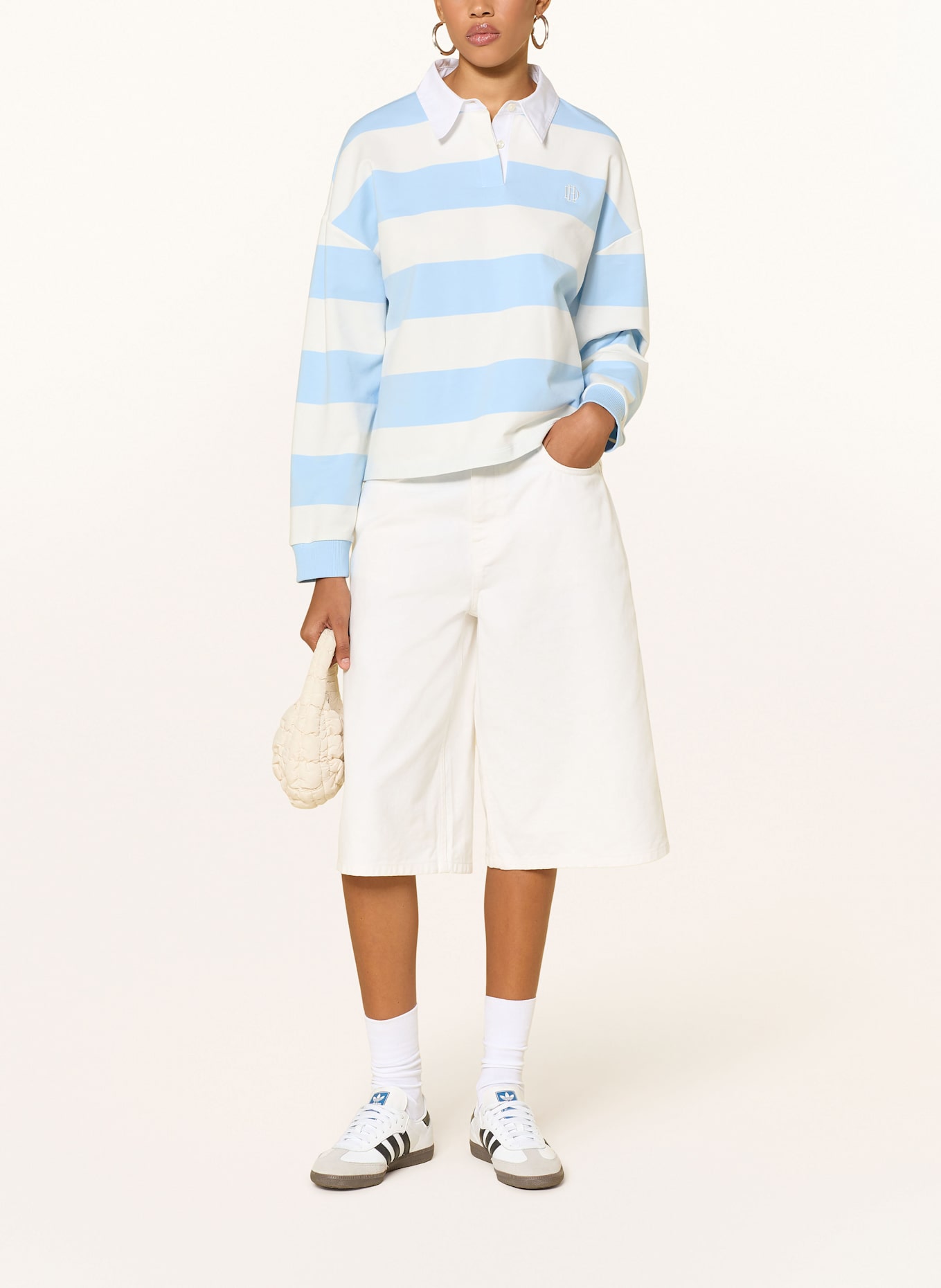 darling harbour Bermudy jeansowe: OFFWHITE