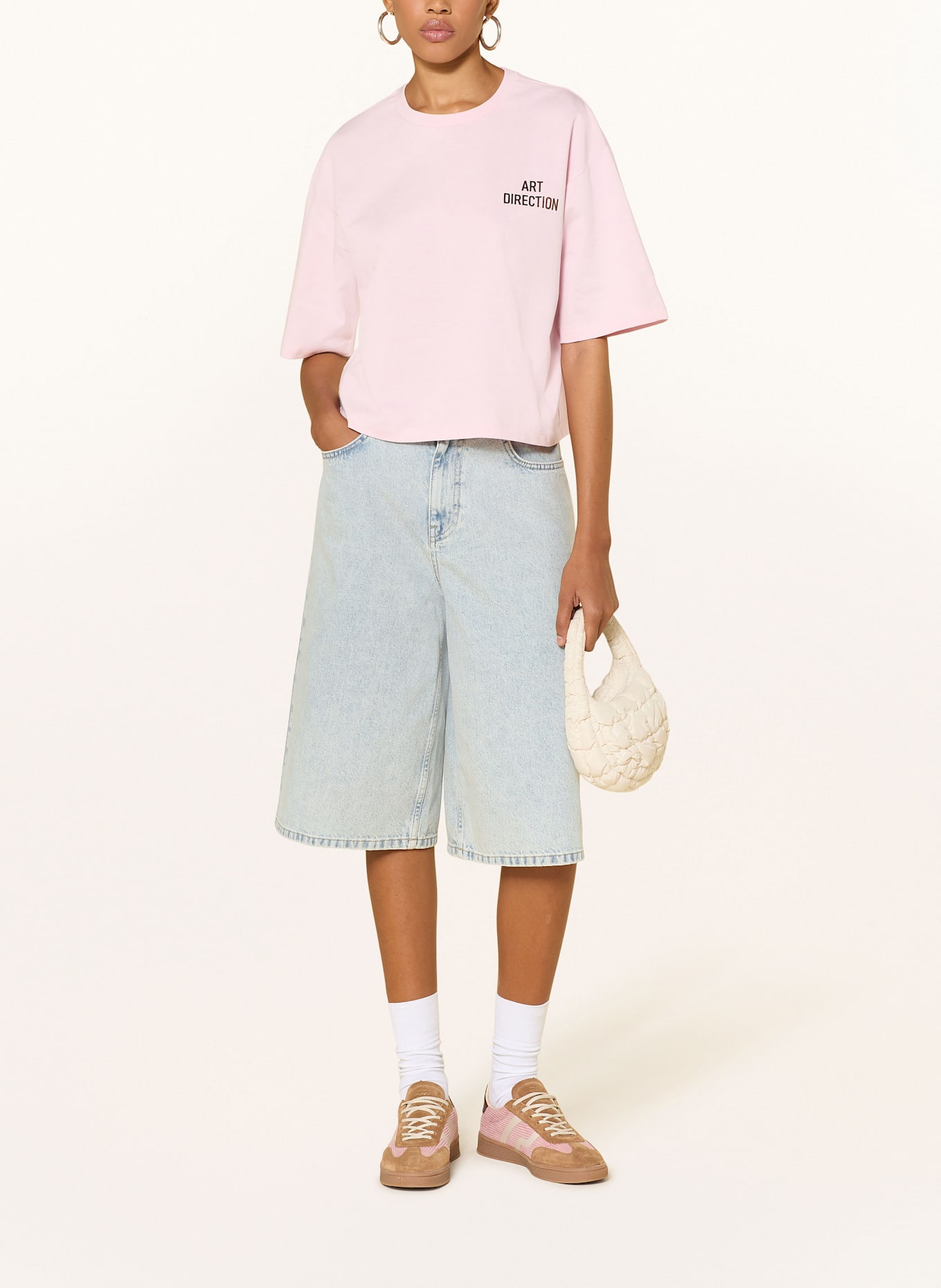 darling harbour Bermudy jeansowe: LIGHT BLUE