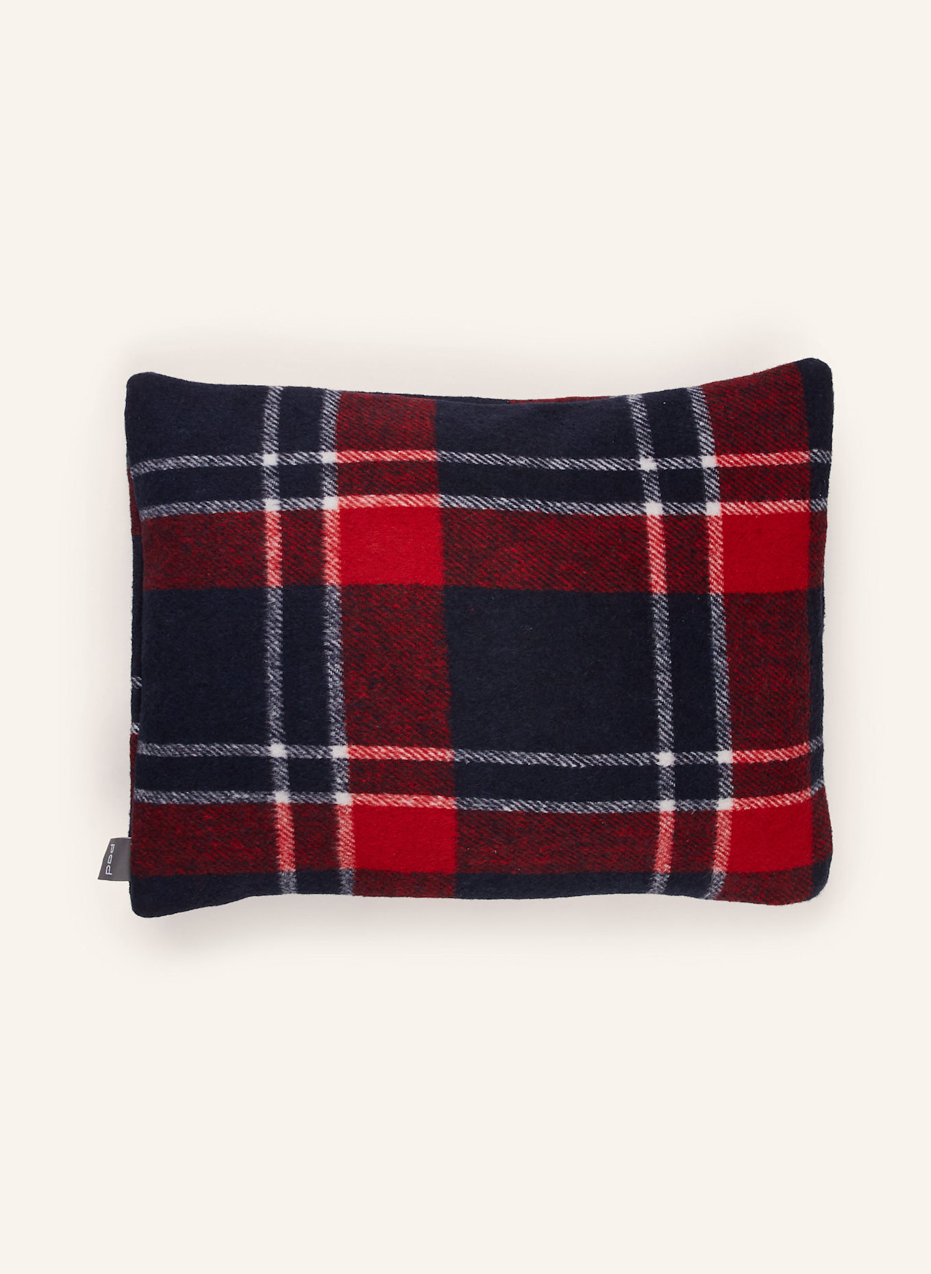 PAD Dekokissenhülle TARTAN BOW: DUNKELBLAU / ROT / GRÜN