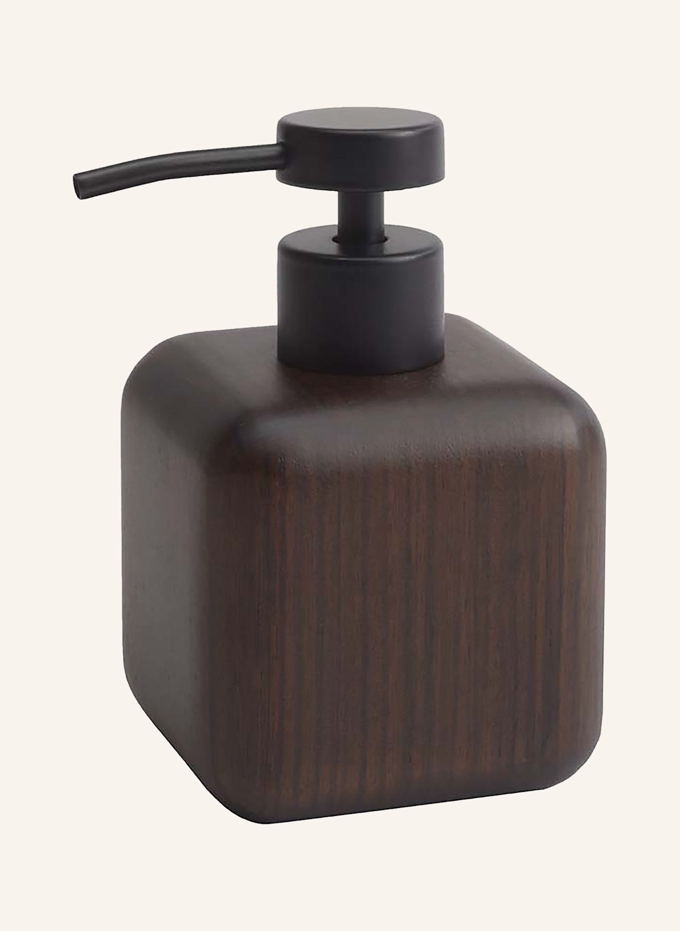 AQUANOVA Seifenspender EBONY: DUNKELBRAUN / SCHWARZ