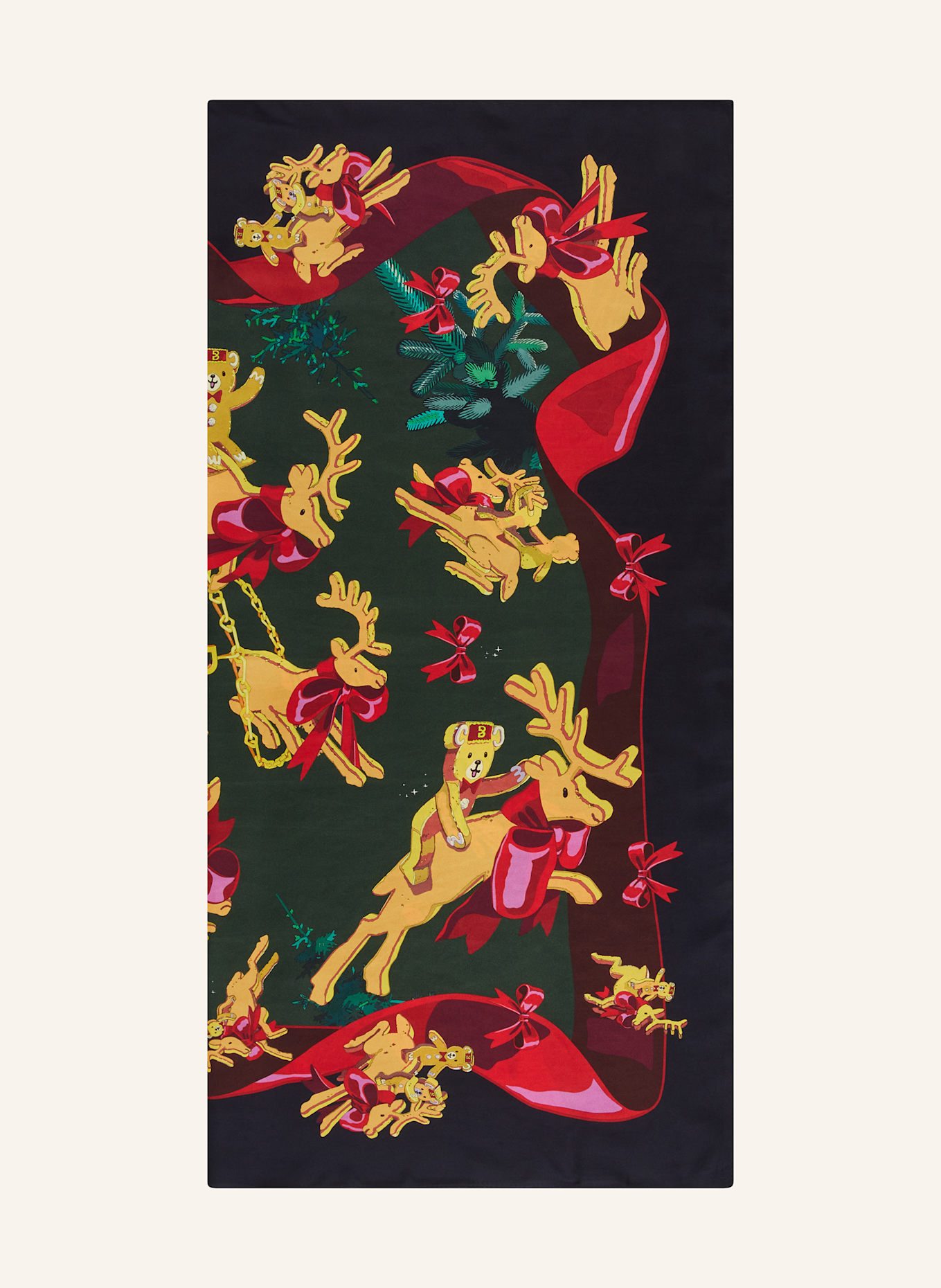 darling harbour Seidentuch BIG: NAVY