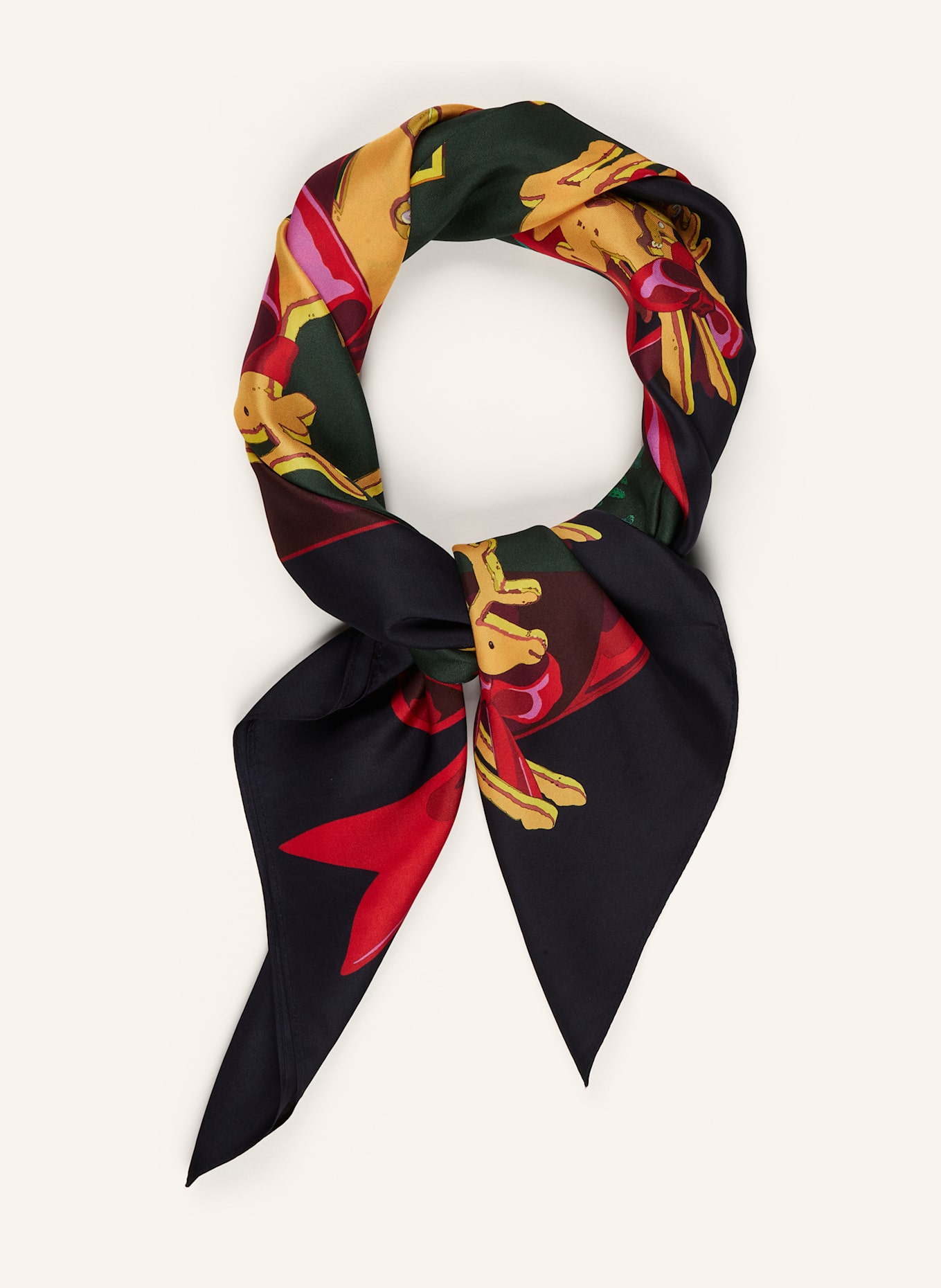 darling harbour Seidentuch BIG: NAVY