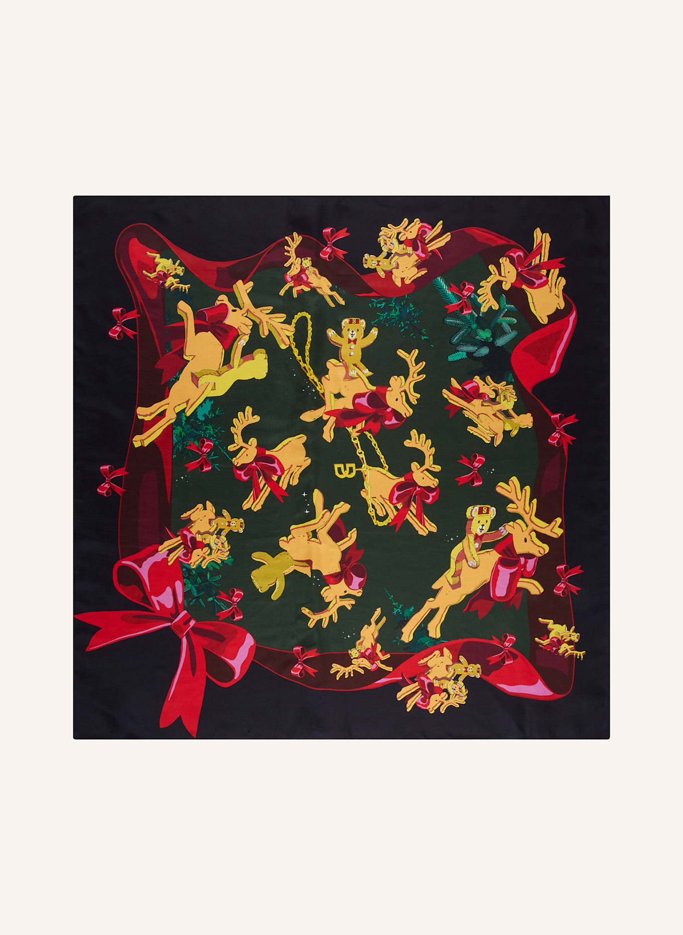 darling harbour Seidentuch BIG: NAVY