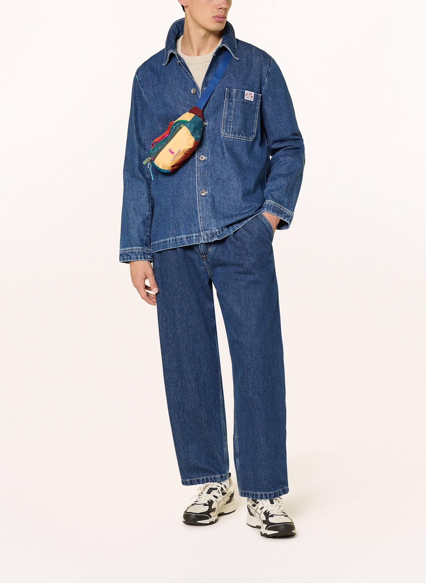 cotopaxi Gürteltasche KAPAI 1.5l: DUNKELGELB / DUNKELORANGE / PETROL