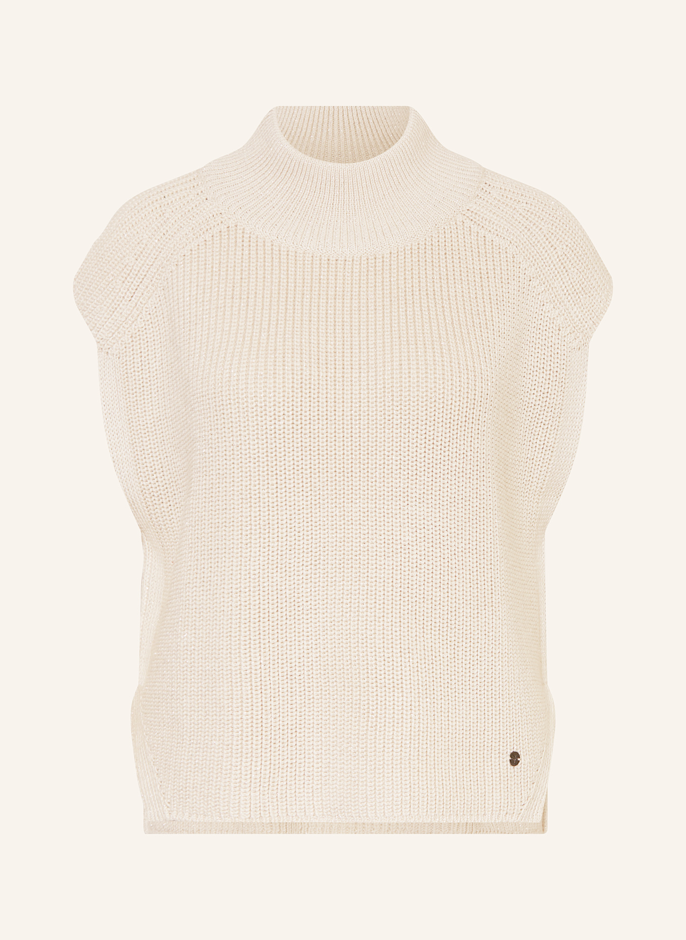 monari Pullunder mit Glitzergarn: CREME
