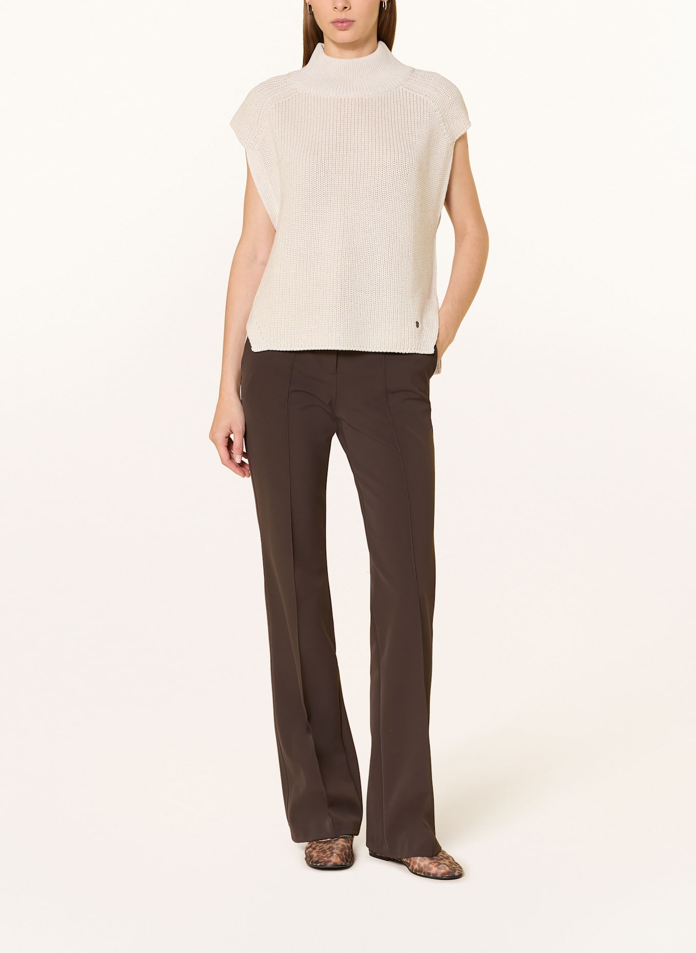 monari Pullunder mit Glitzergarn: CREME