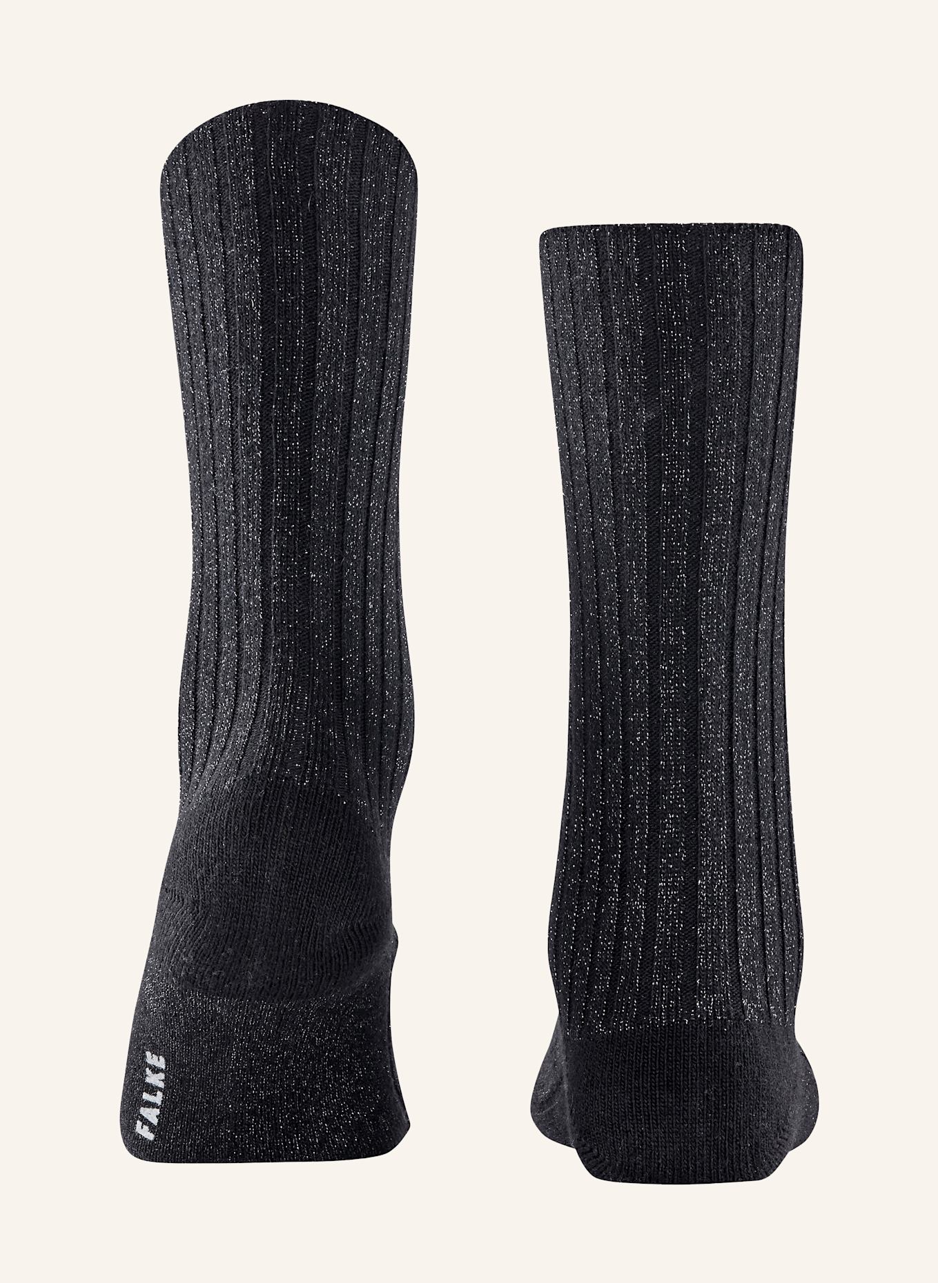 FALKE Socken COSY WOOL mit Glitzergarn: 3000 BLACK